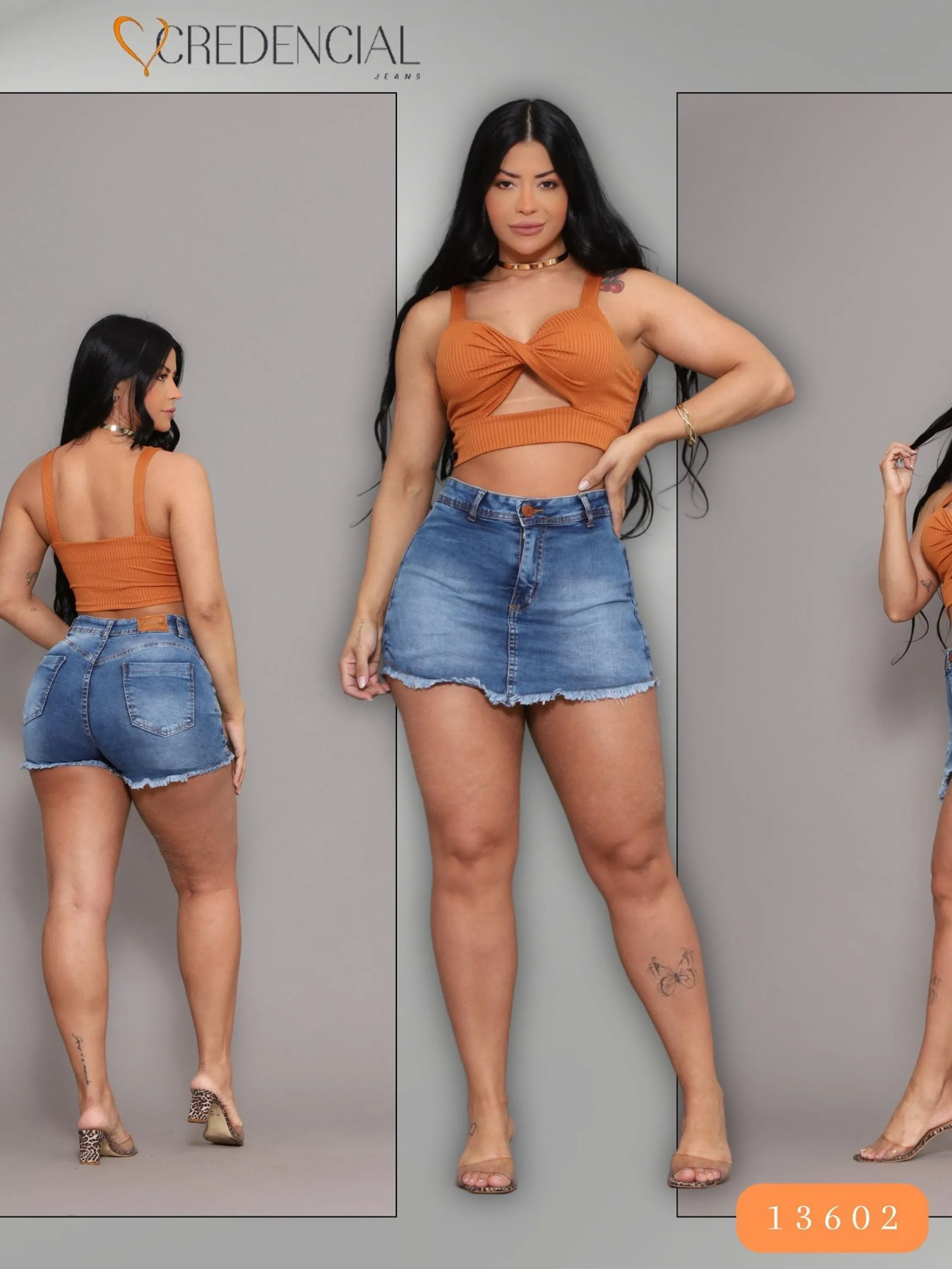 Shorts Saia Jeans REF:13602-B