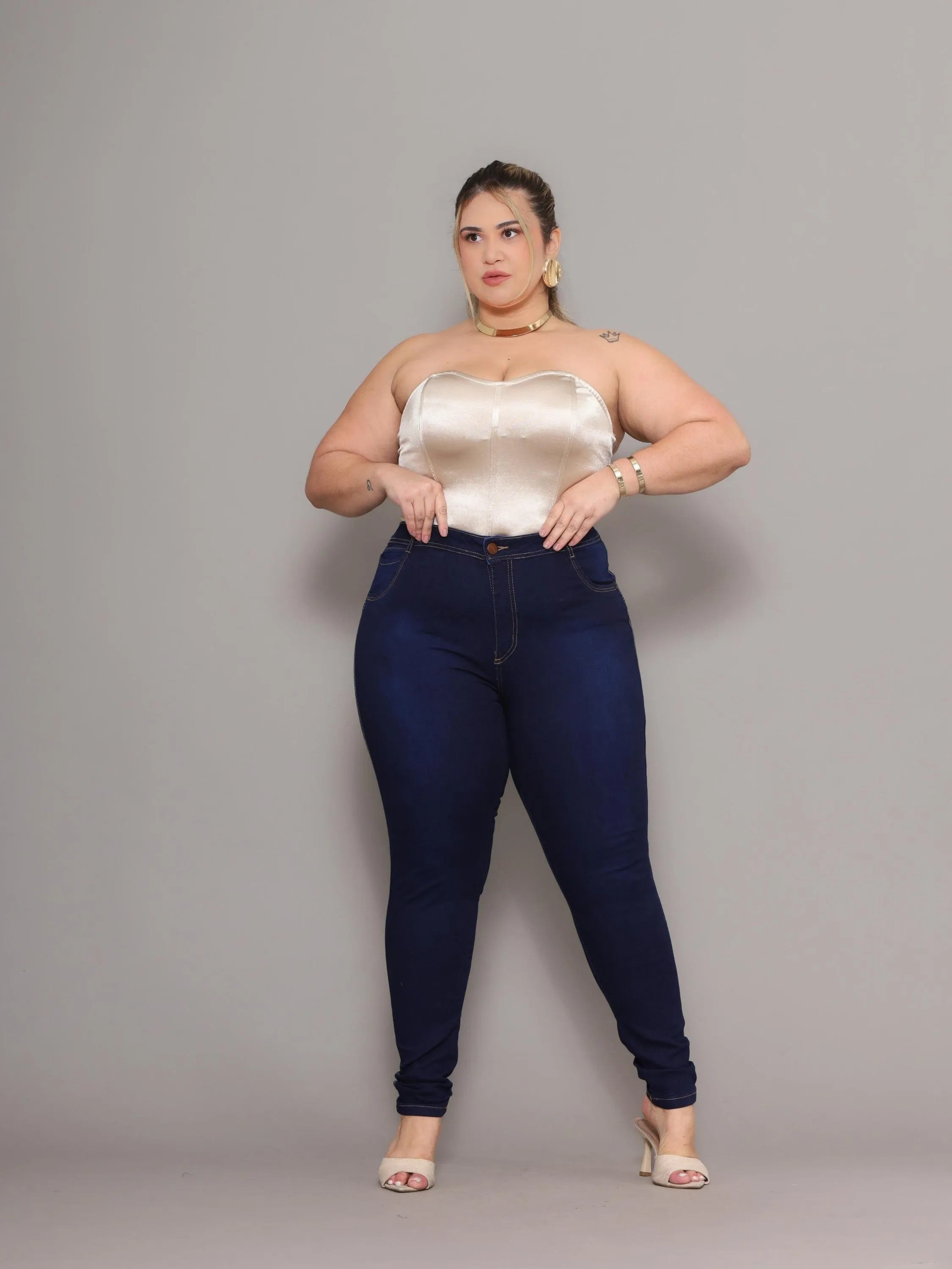 Calça jeans de REF 14178