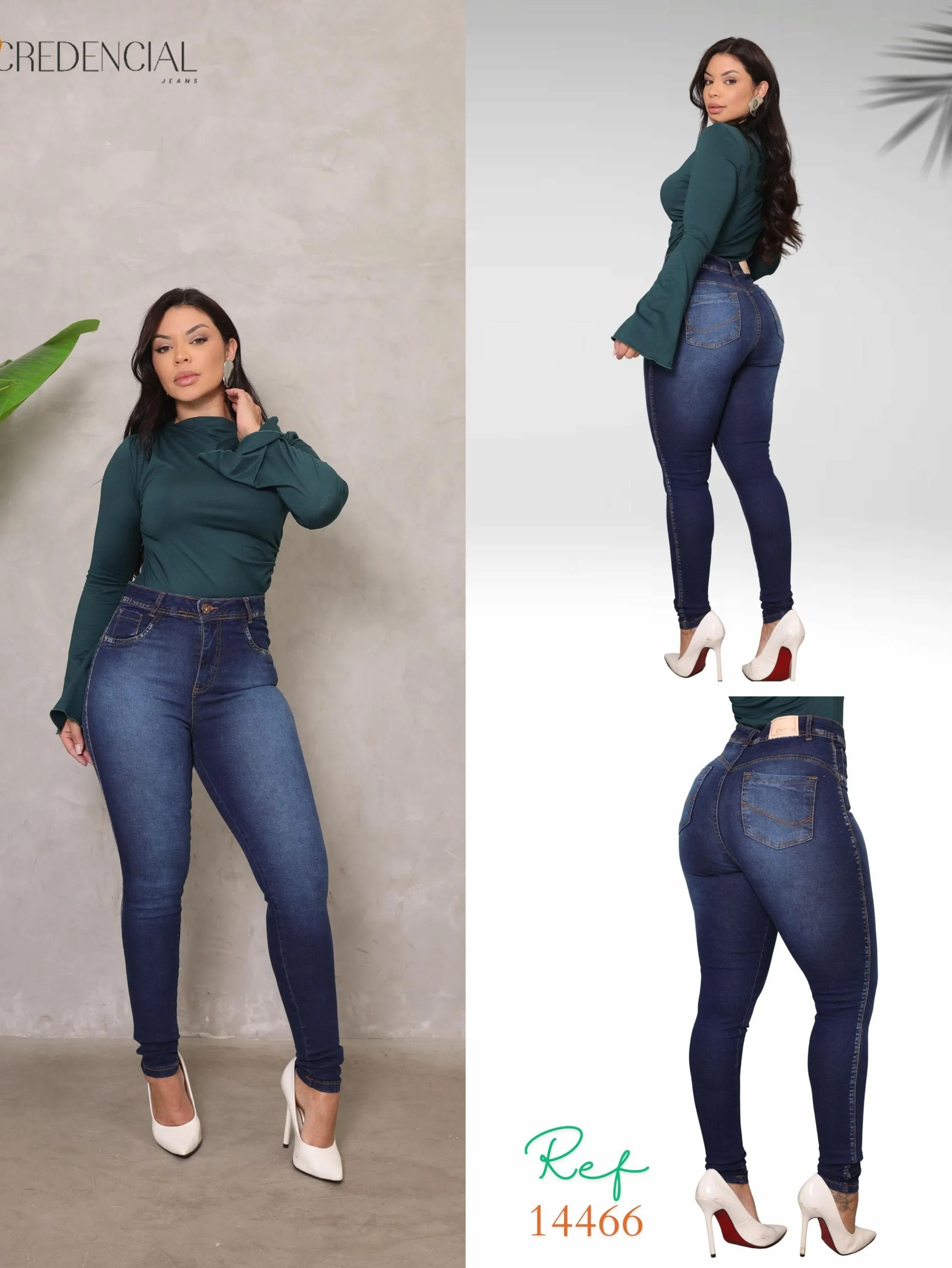 Calça jeans REF 14466
