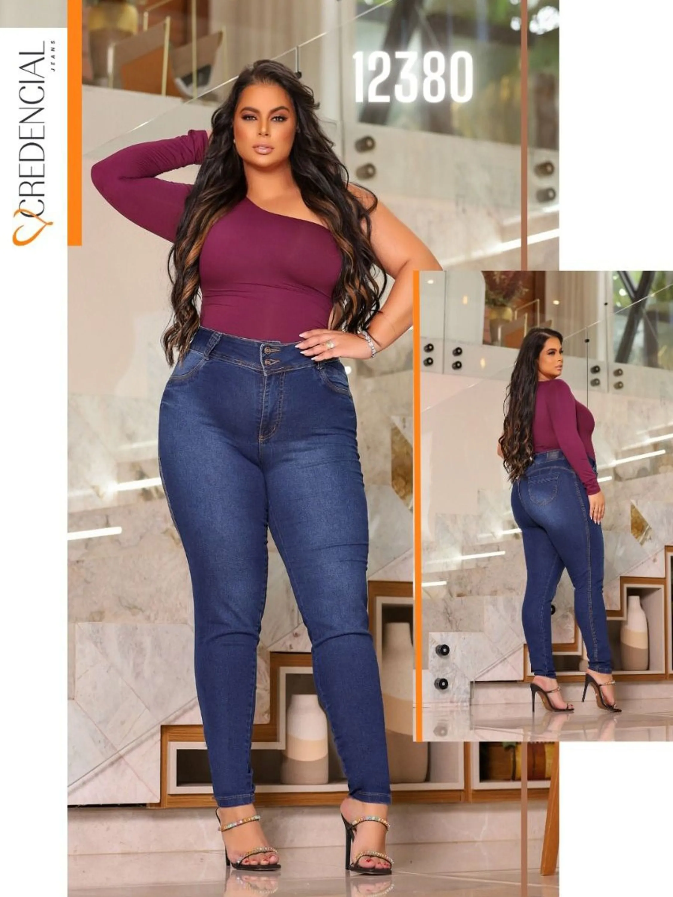 Calça Jeans Plus Size REF:12380