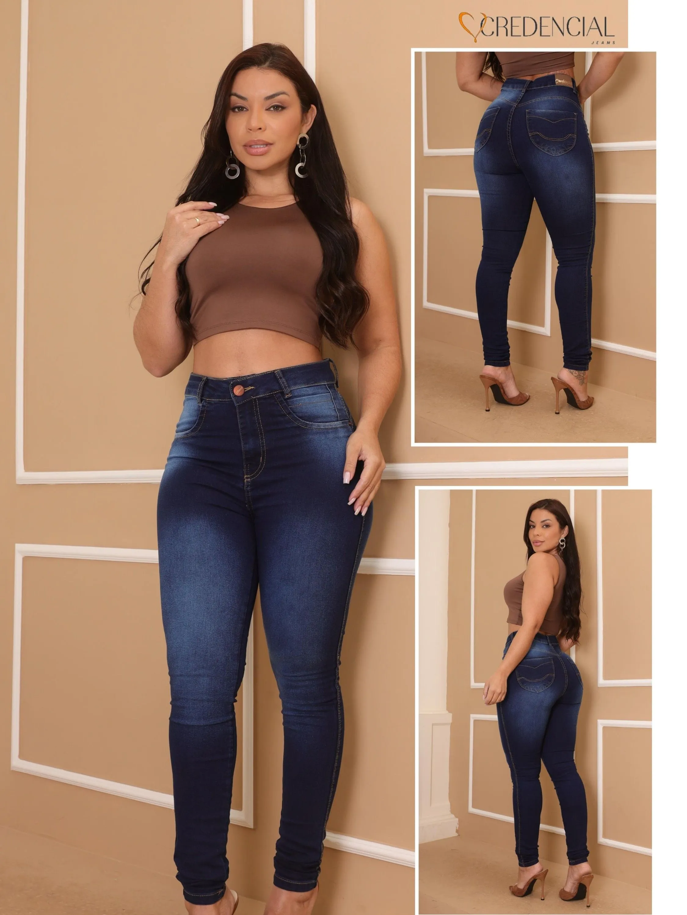 Calça jeans REF 14184