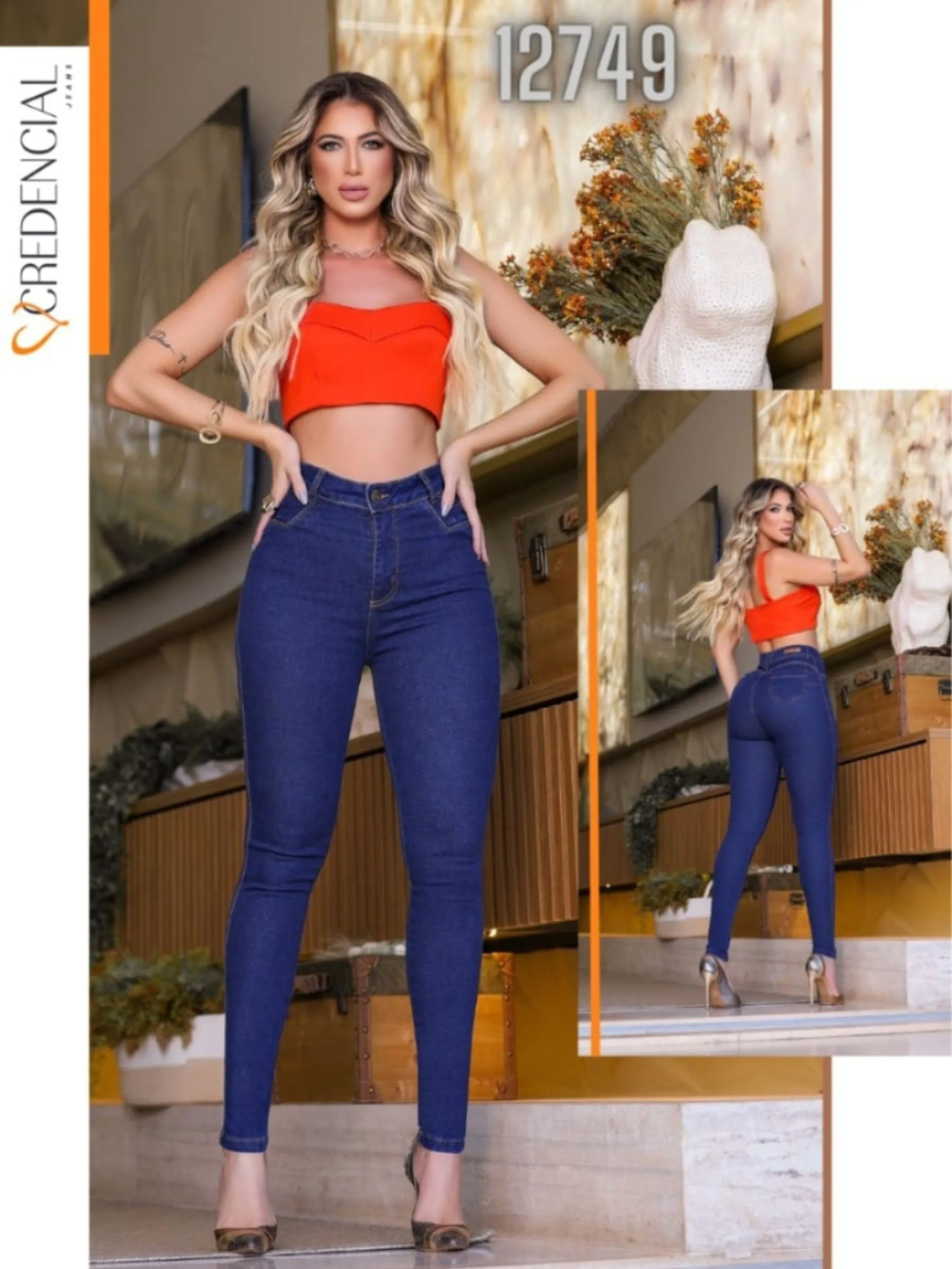 Calça Jeans Feminina REF:12749