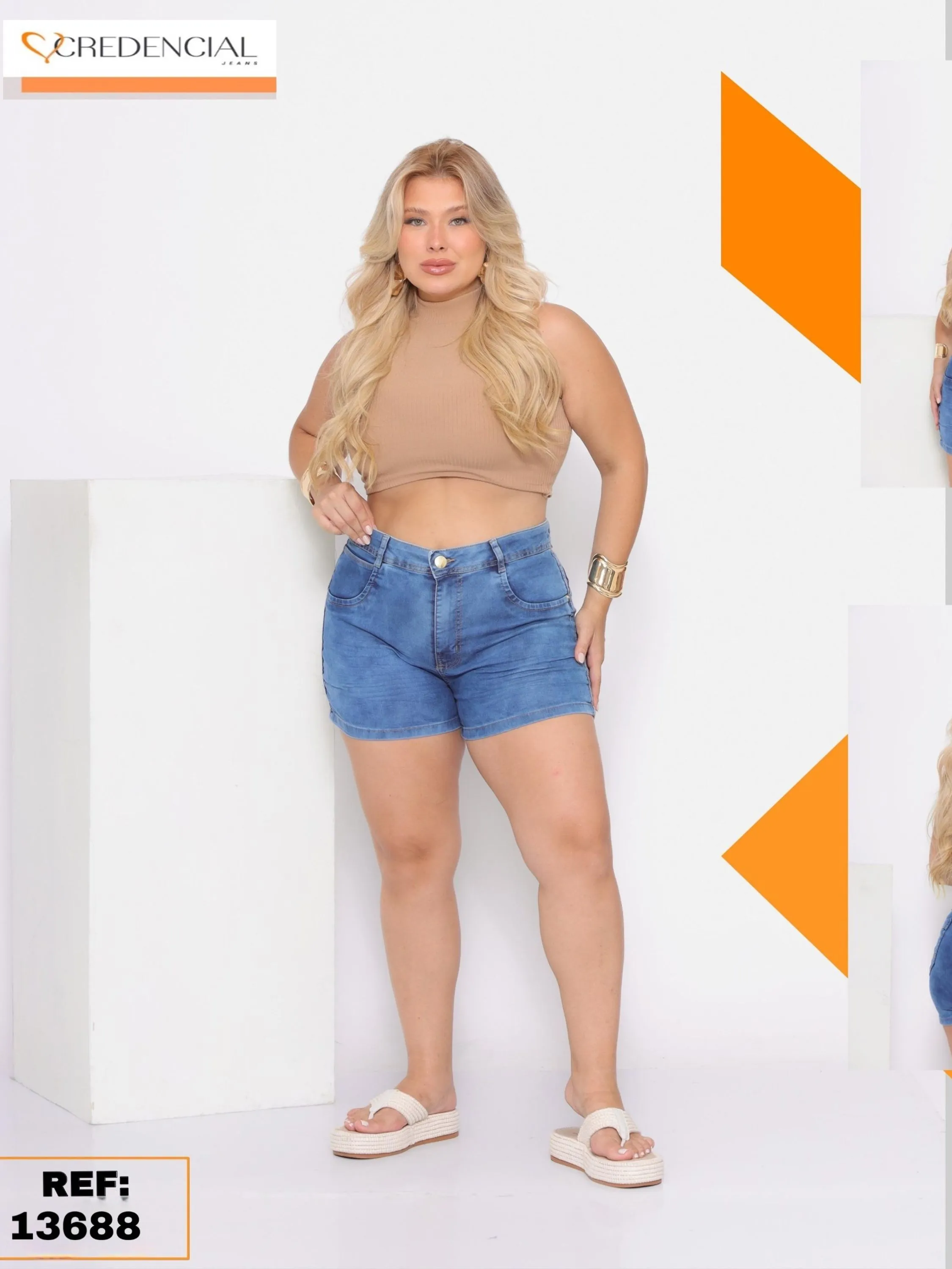 Shorts Jeans Plus REF:13688