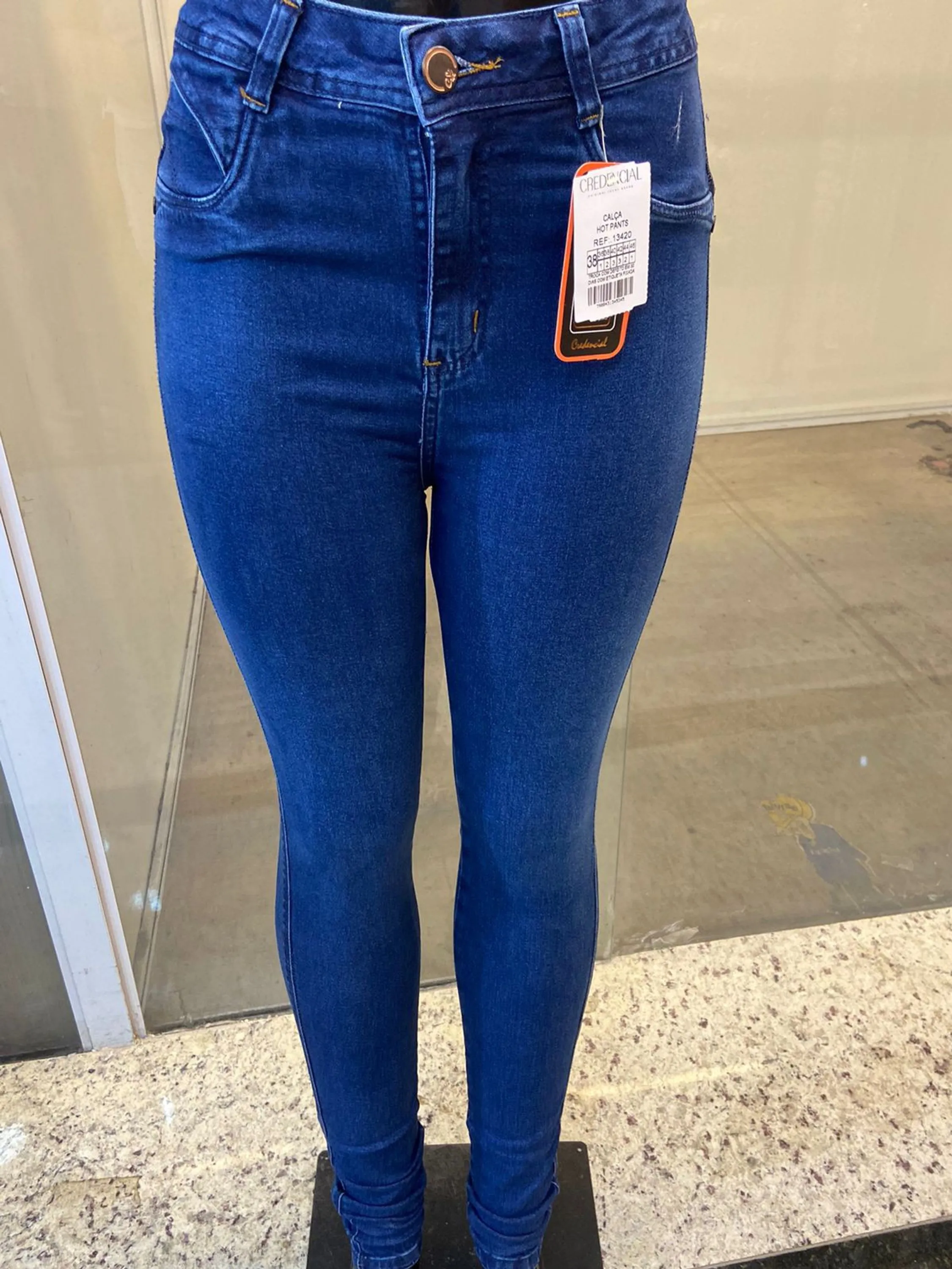 Calça jeans fit REF 13420