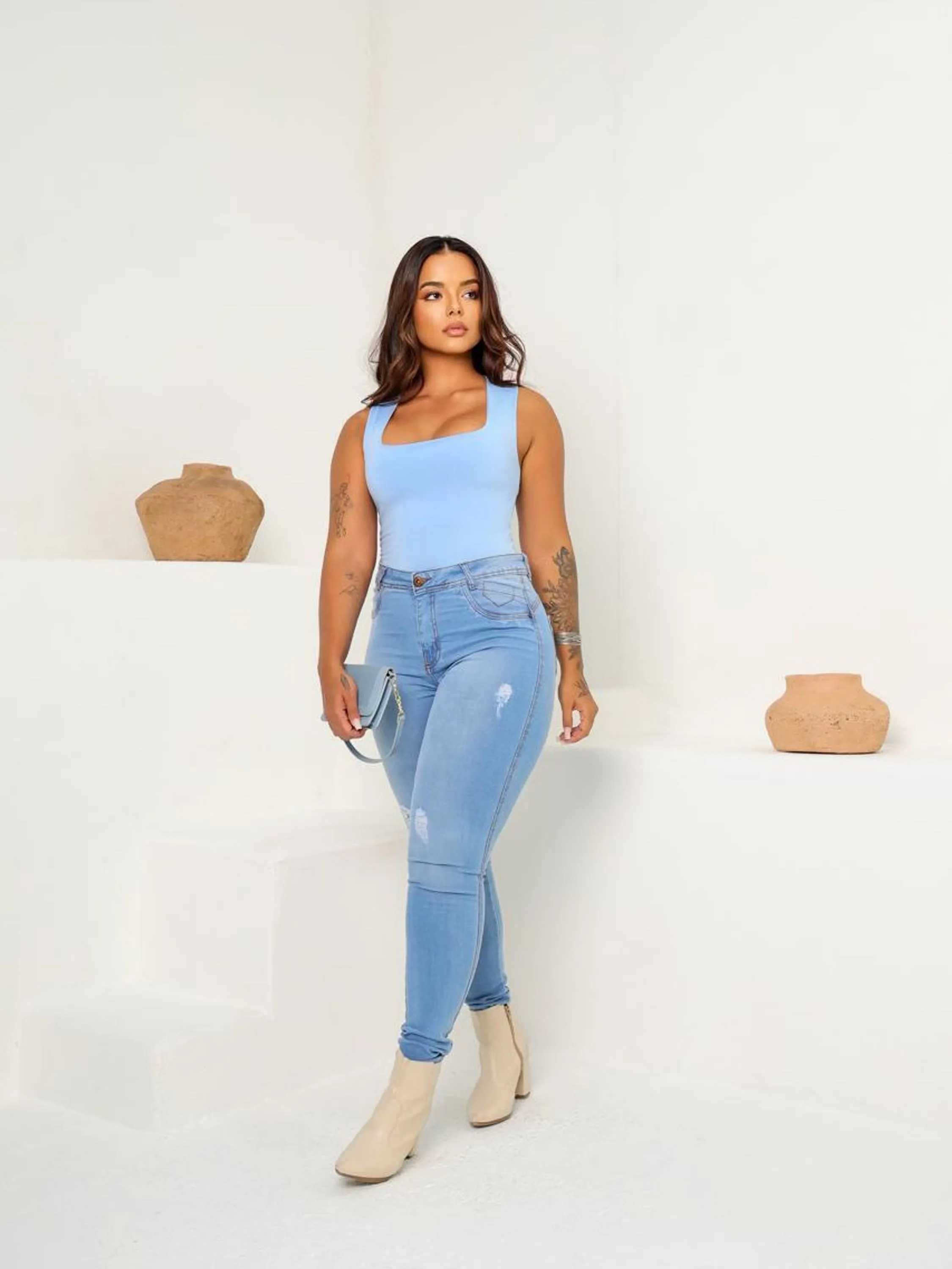 Calça jeans REF 14052