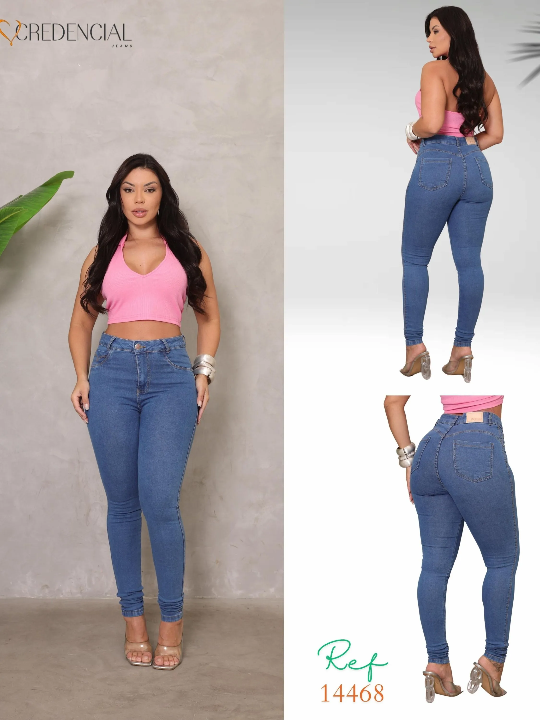 Calça jeans REF 14468