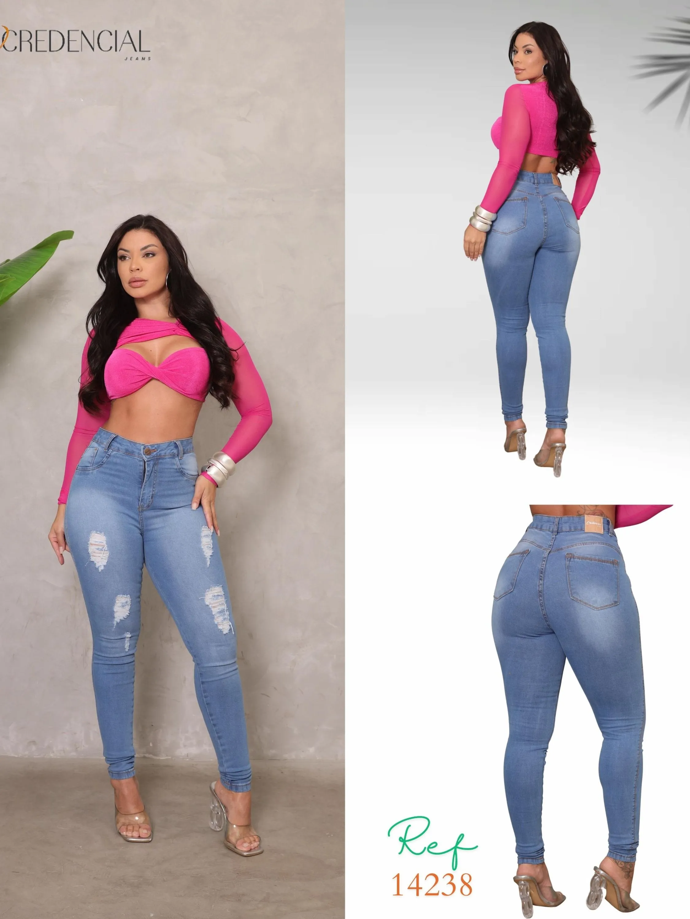 Calça jeans REF 14238