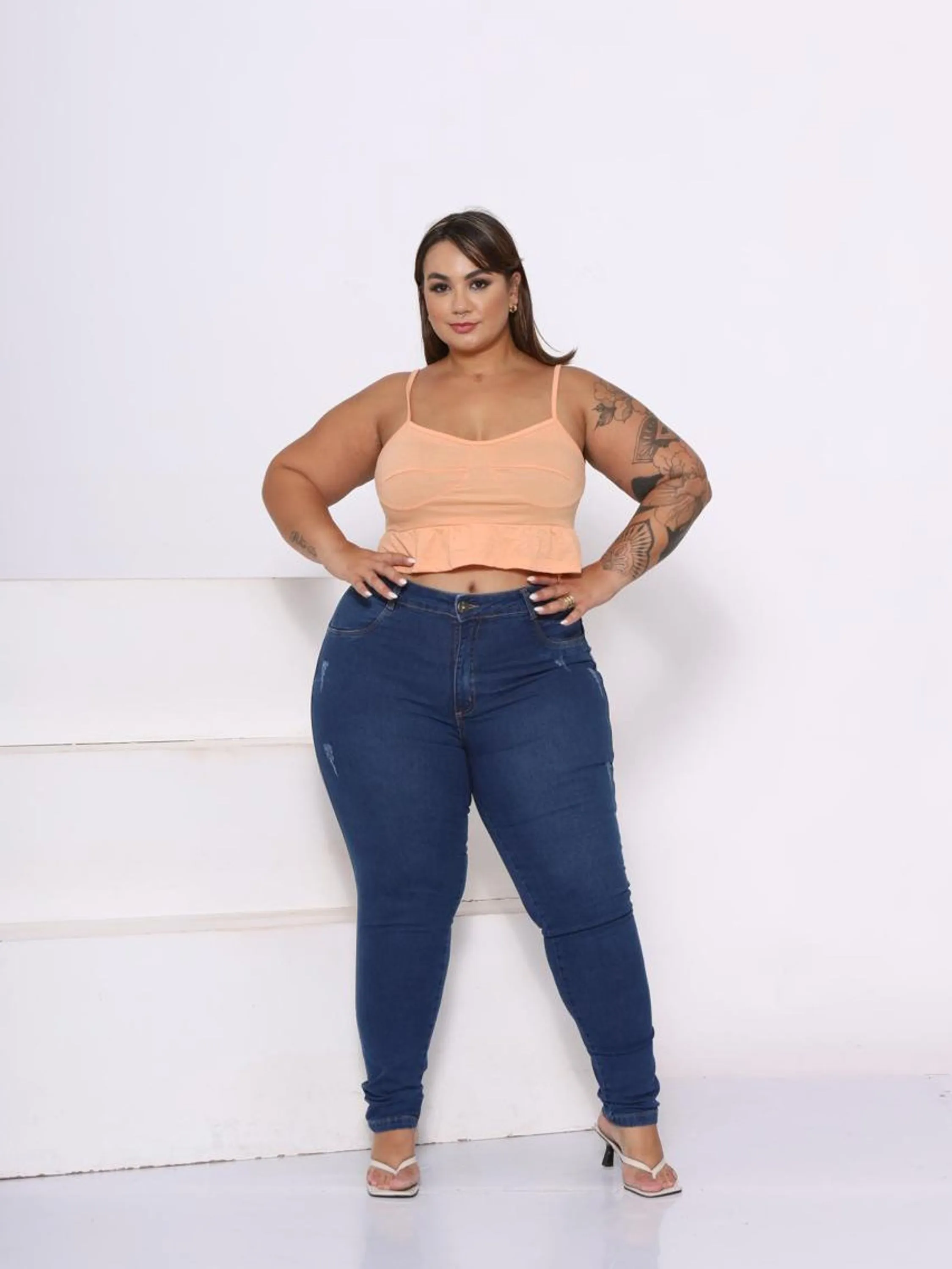 Calça plus size 13735