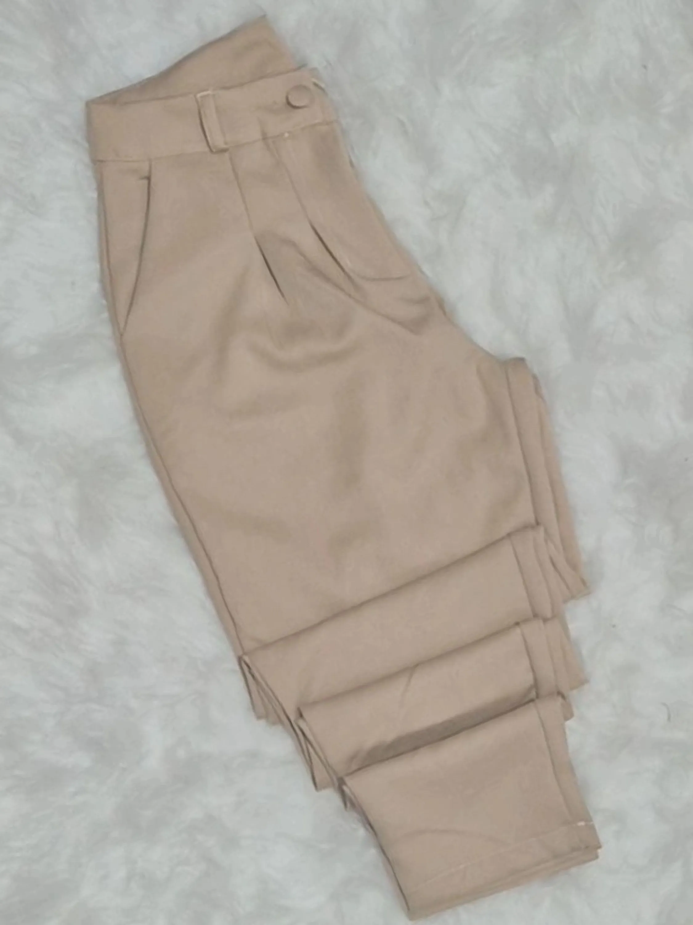 Calça Alfaiataria Com Cinto