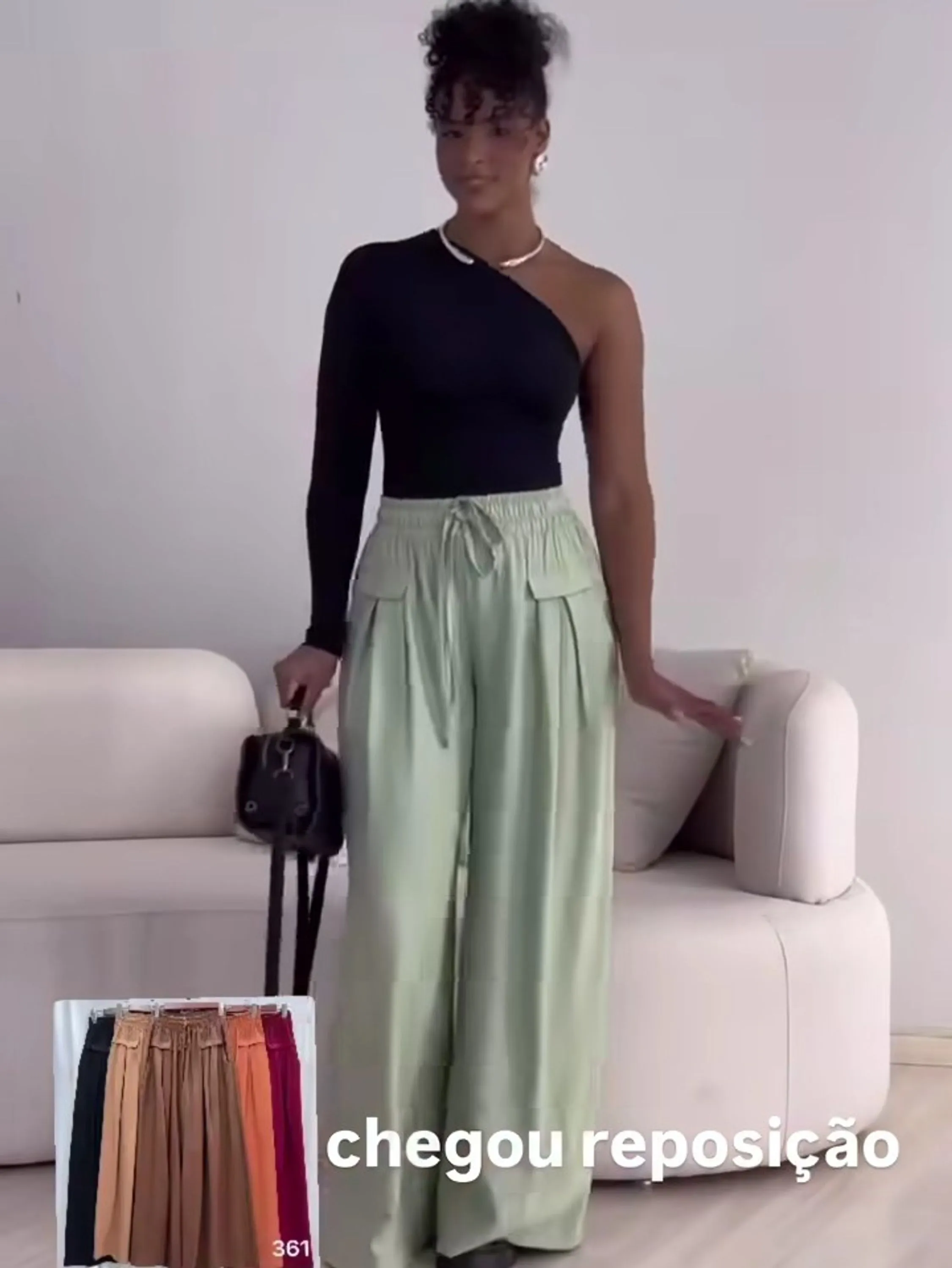 Calça pantalona marrant #Panpan_fashion