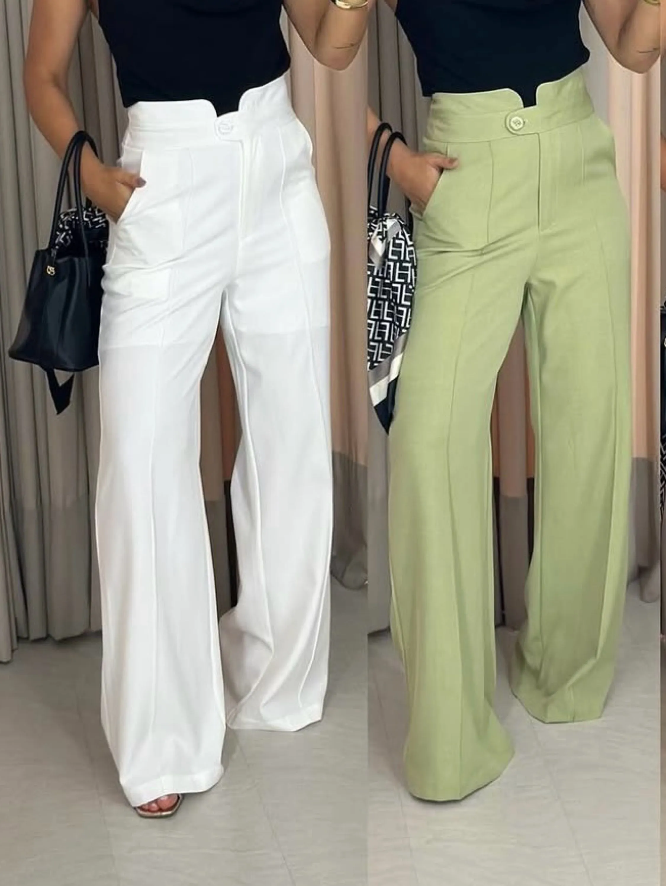 Calça pantalona marrant #Panpan_fashion