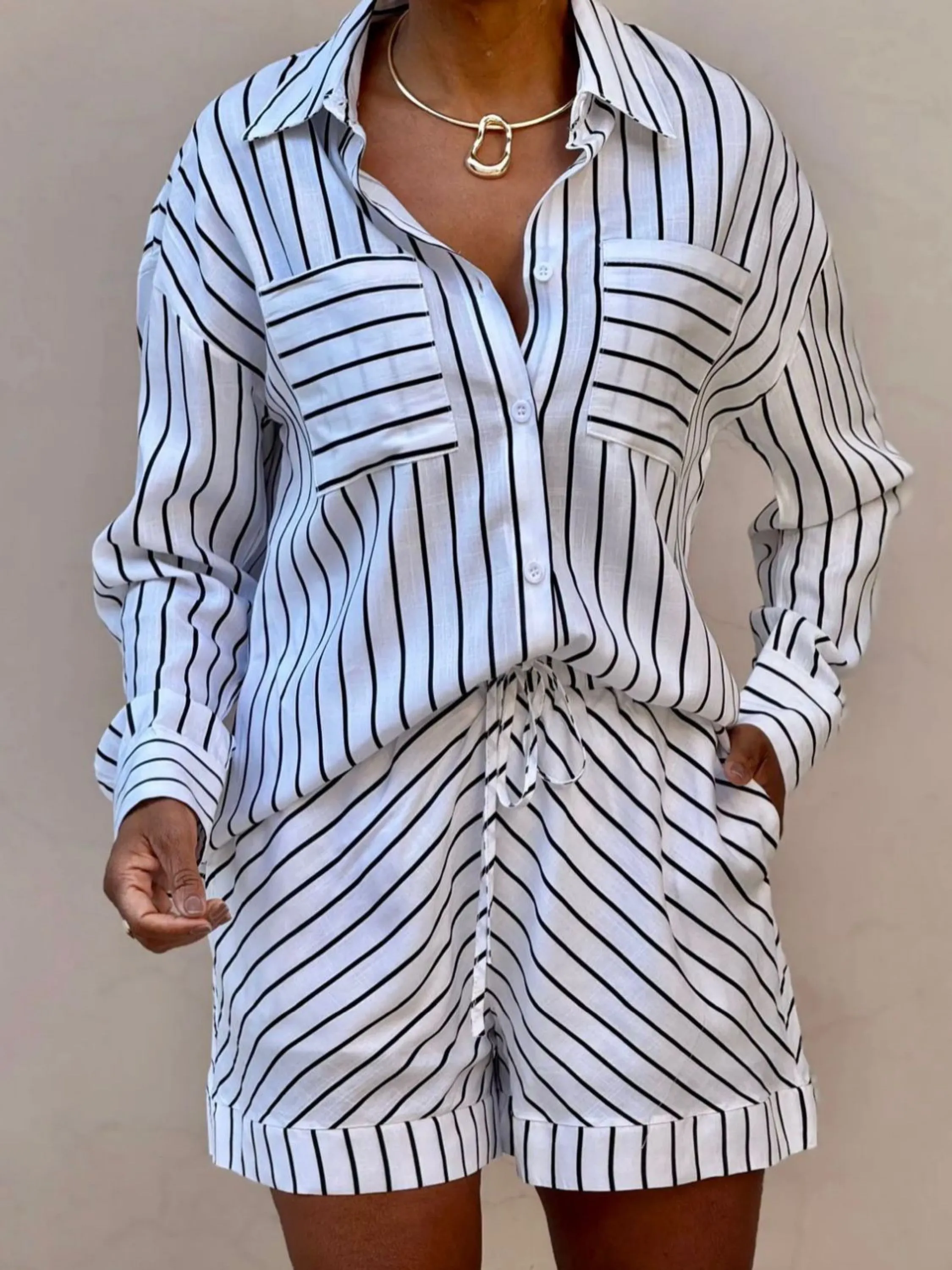 Conjunto importado de linho