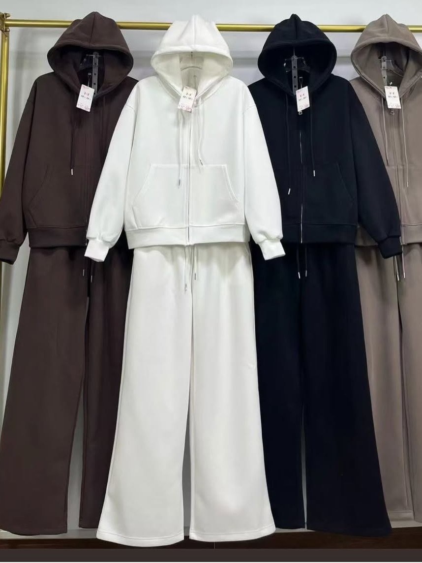 Conjunto moletom liso #Panpan_fashion