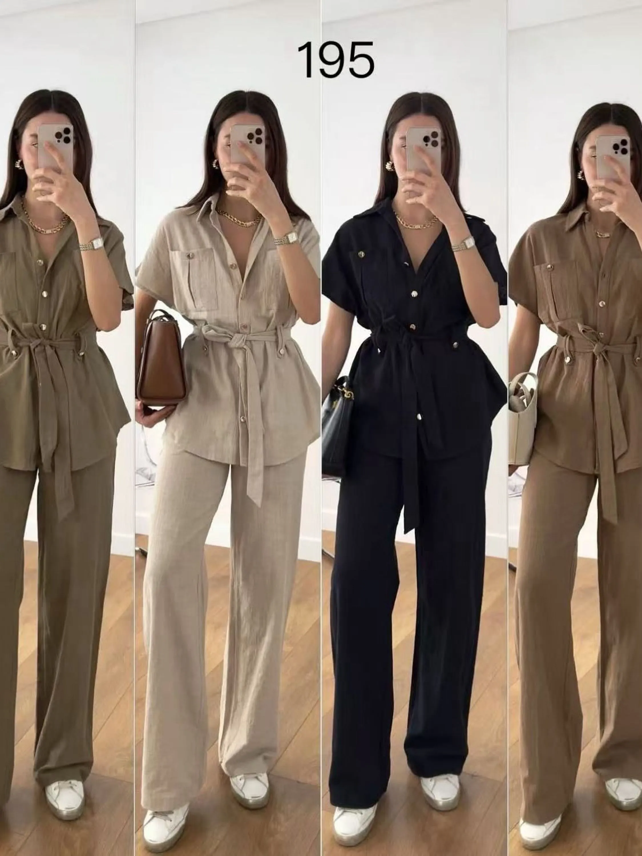 Conjunto marrant risco #Panpan_fashion