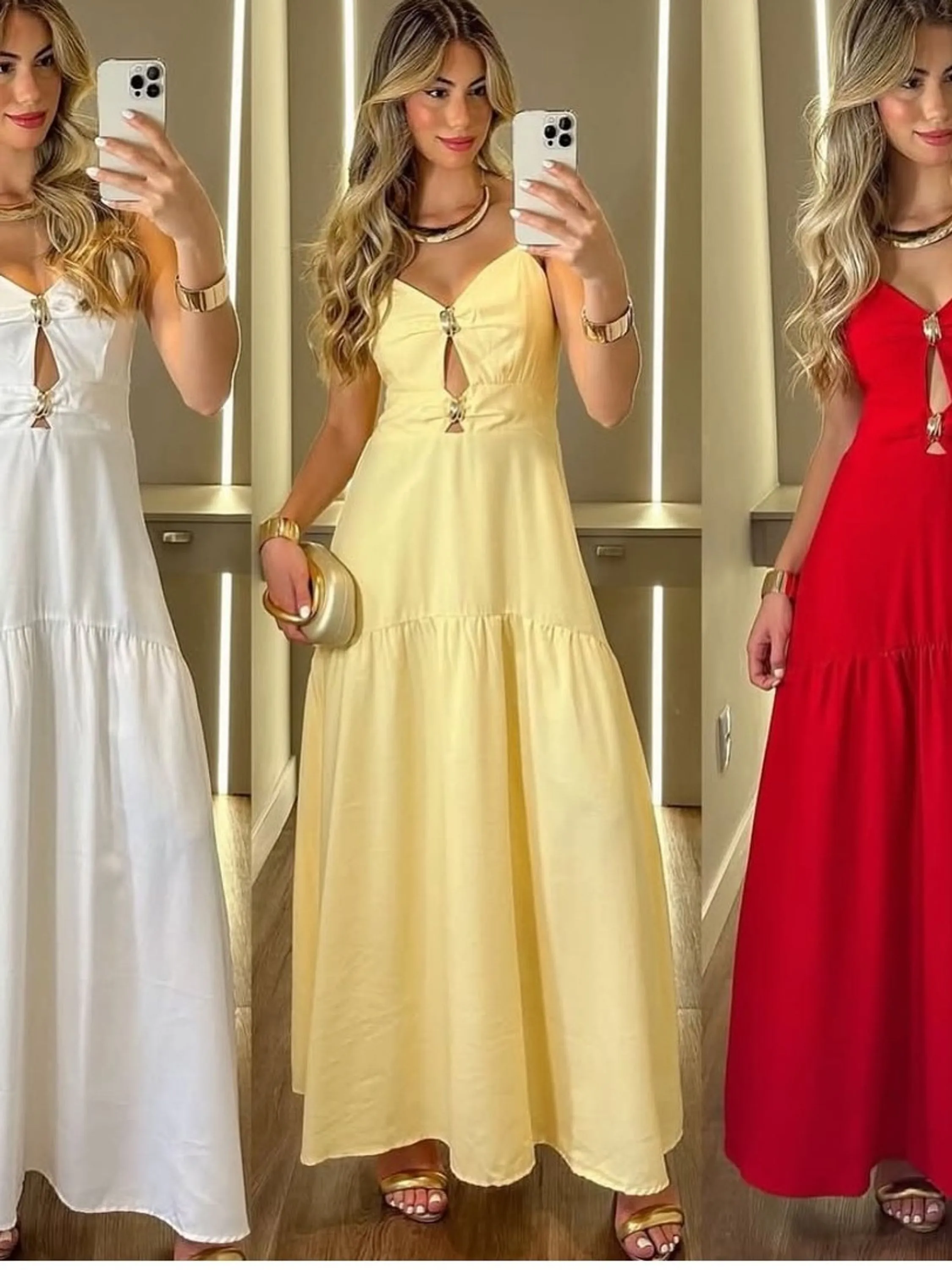Vestido longo marrant #Panpan_fashion