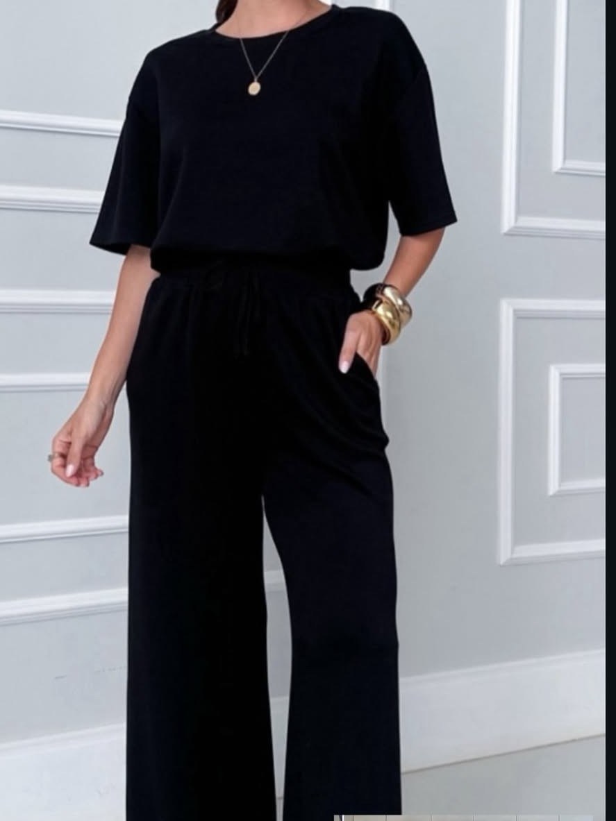 Conjunto moletinho de calça #Panpan_fashion