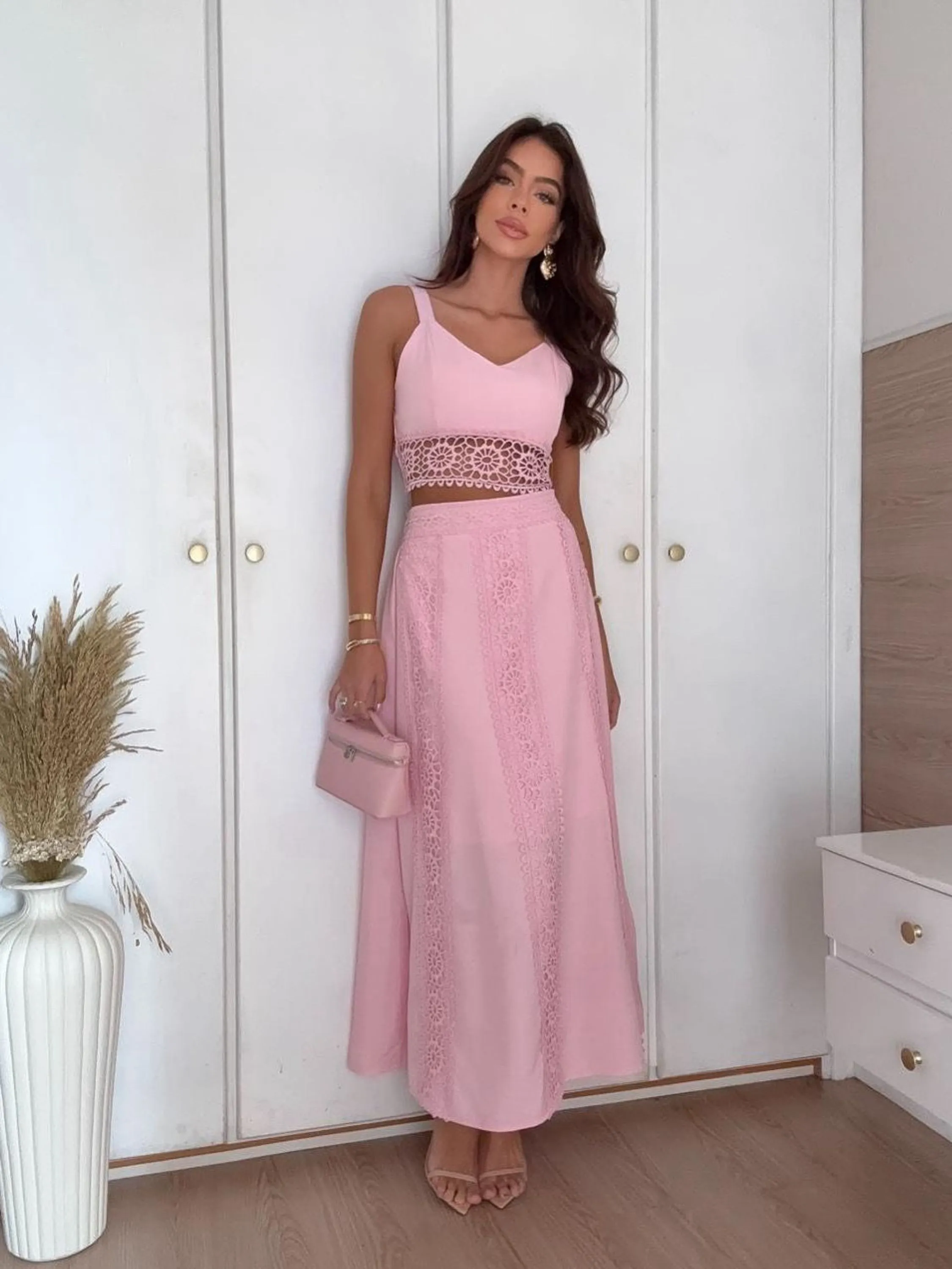 Conjunto de saia #Panpan_fashion