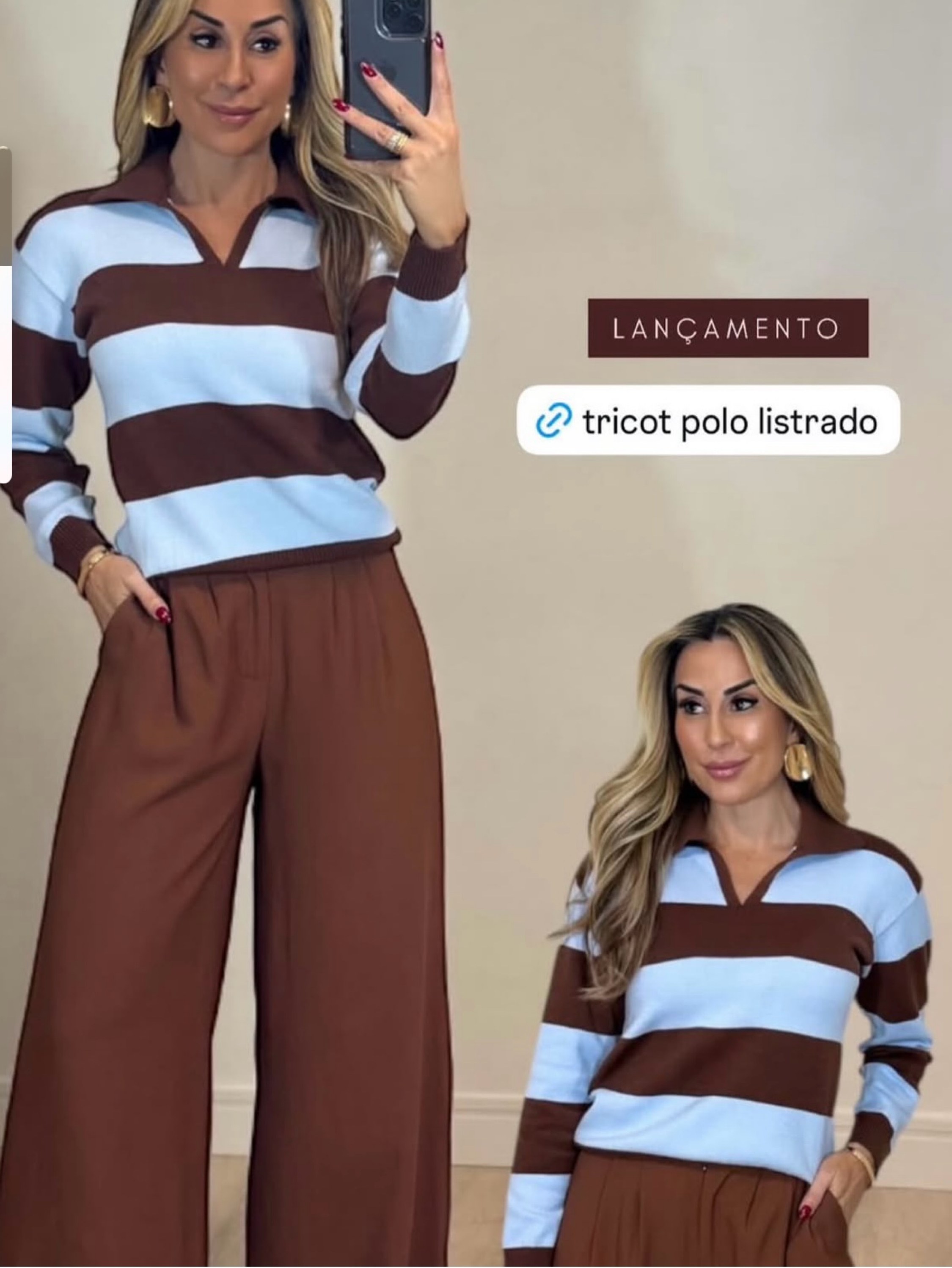 Tricot listrado #Panpan_fashion