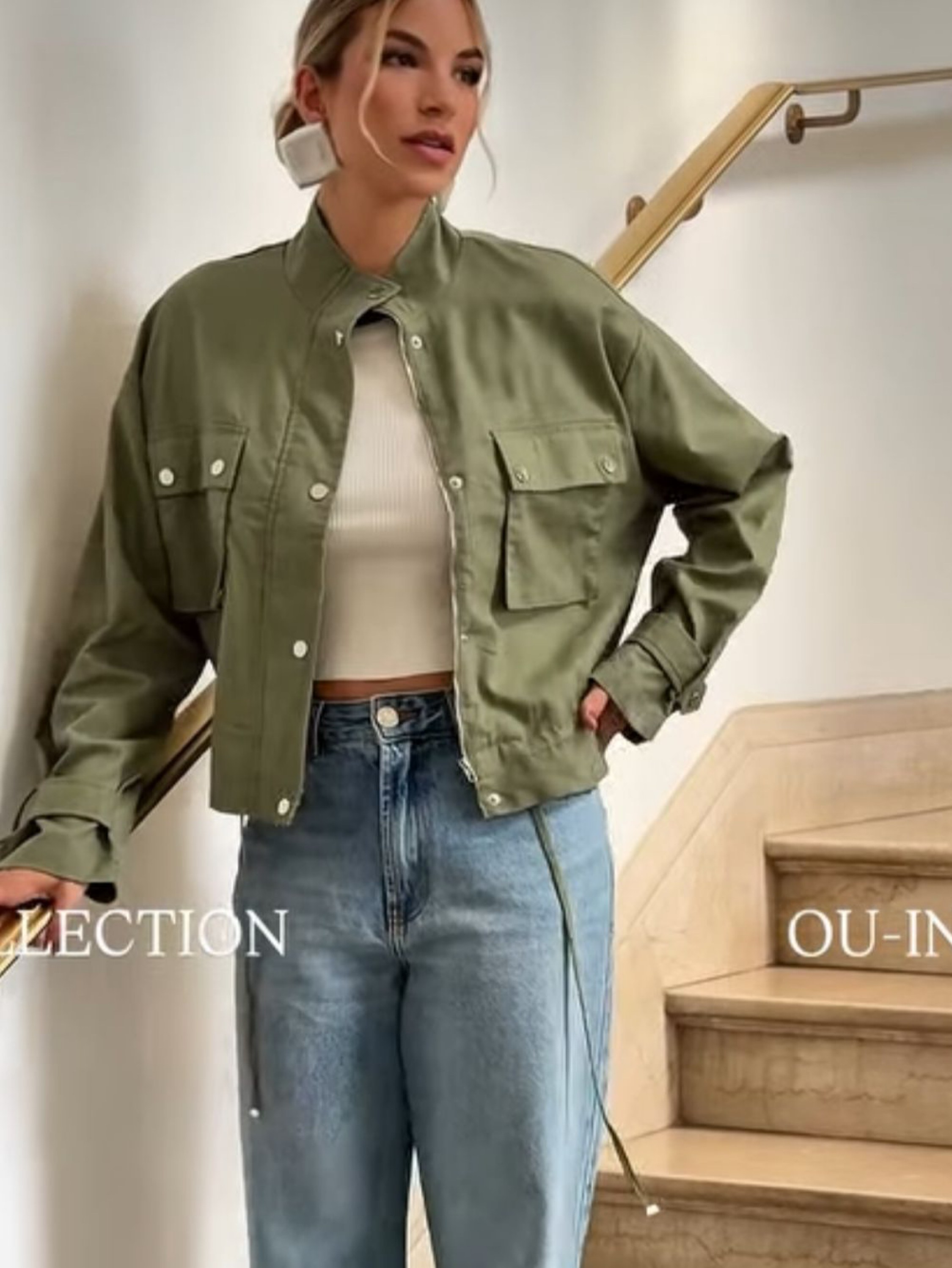 Jaqueta de linho importado