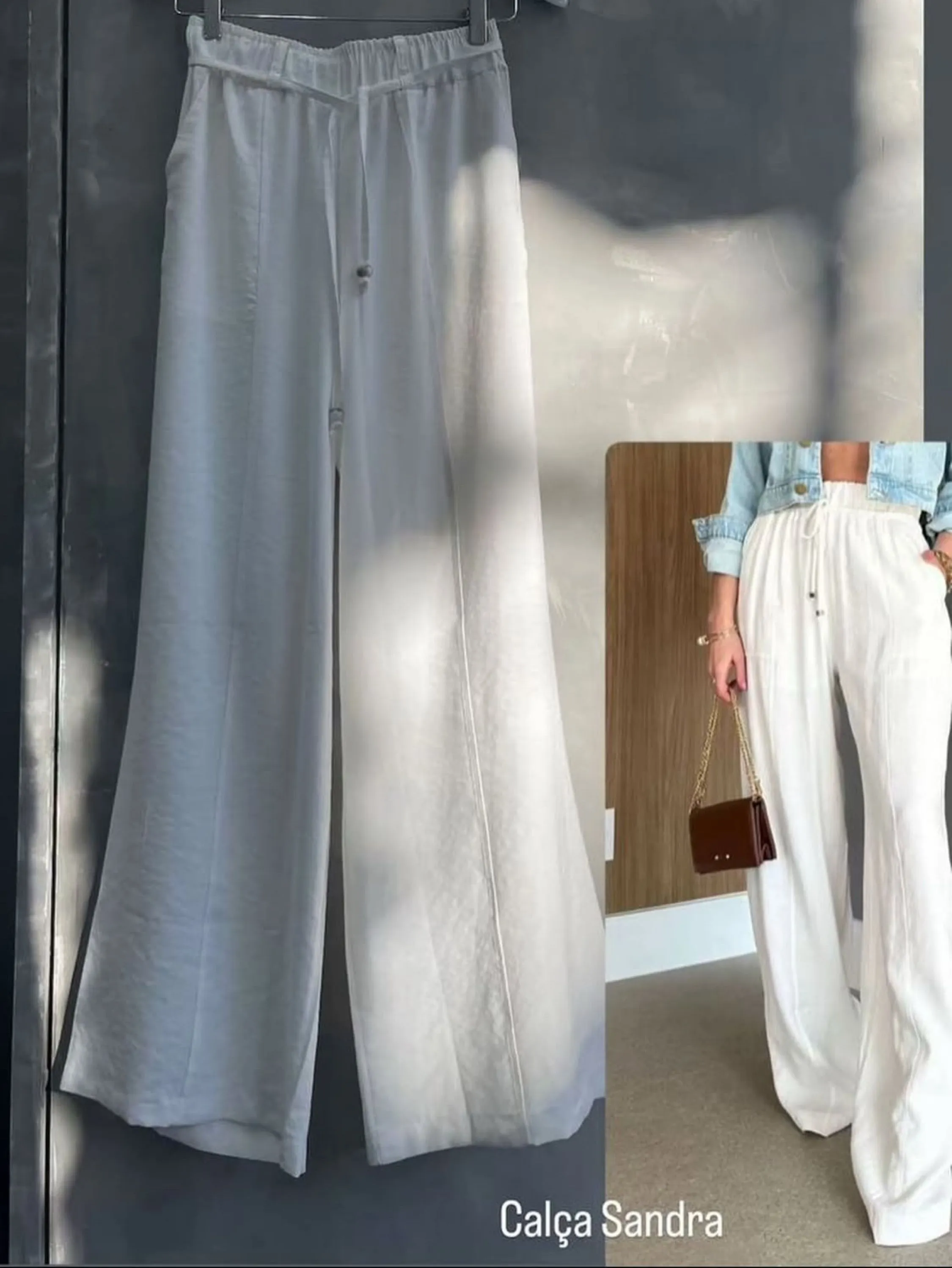 Calça pantalona de marrant
