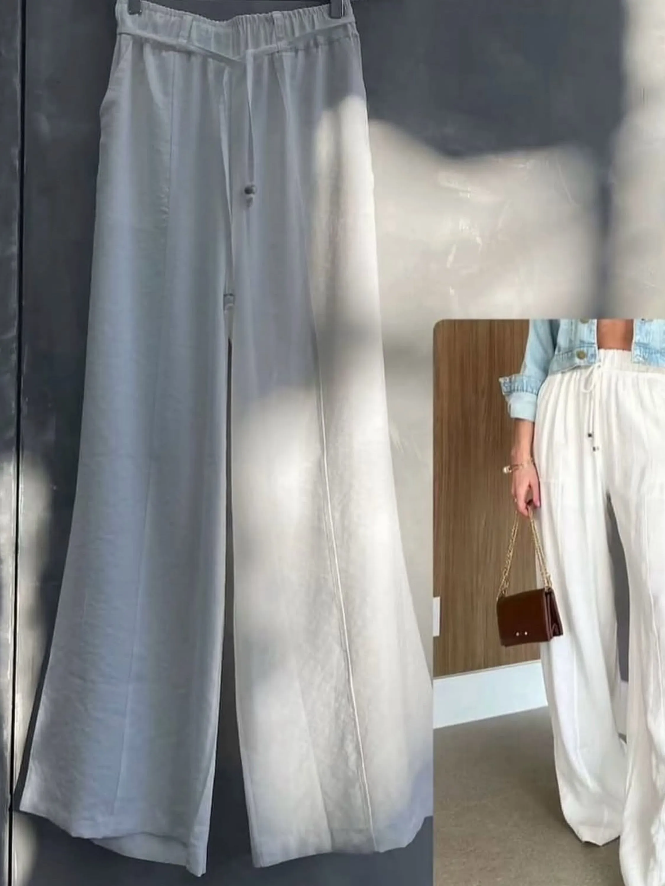 Calça pantalona de marrant