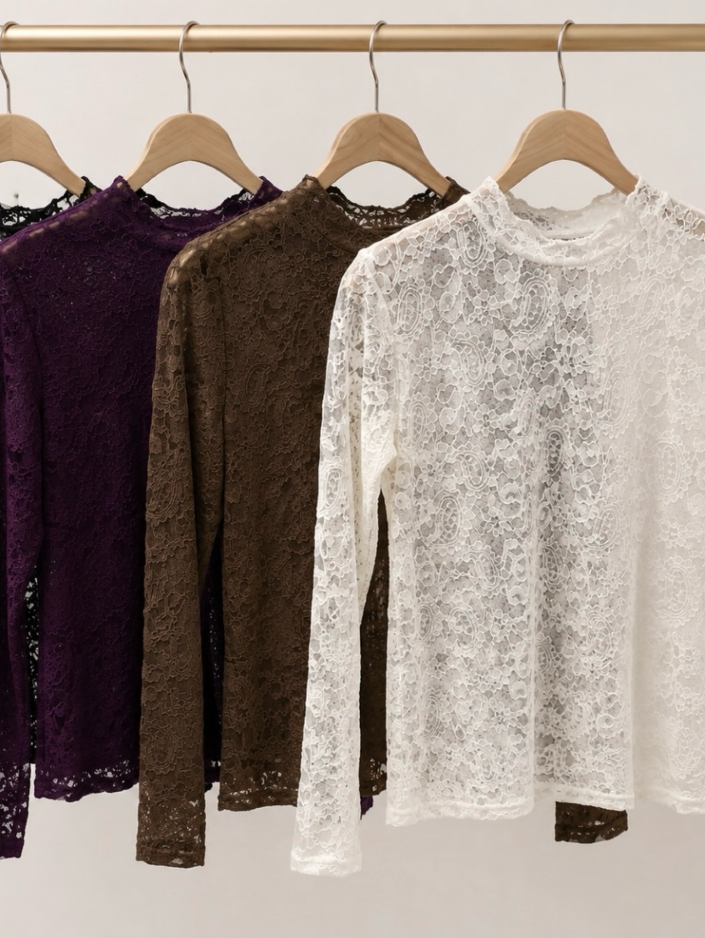 Manga longa de renda #Panpan_fashion