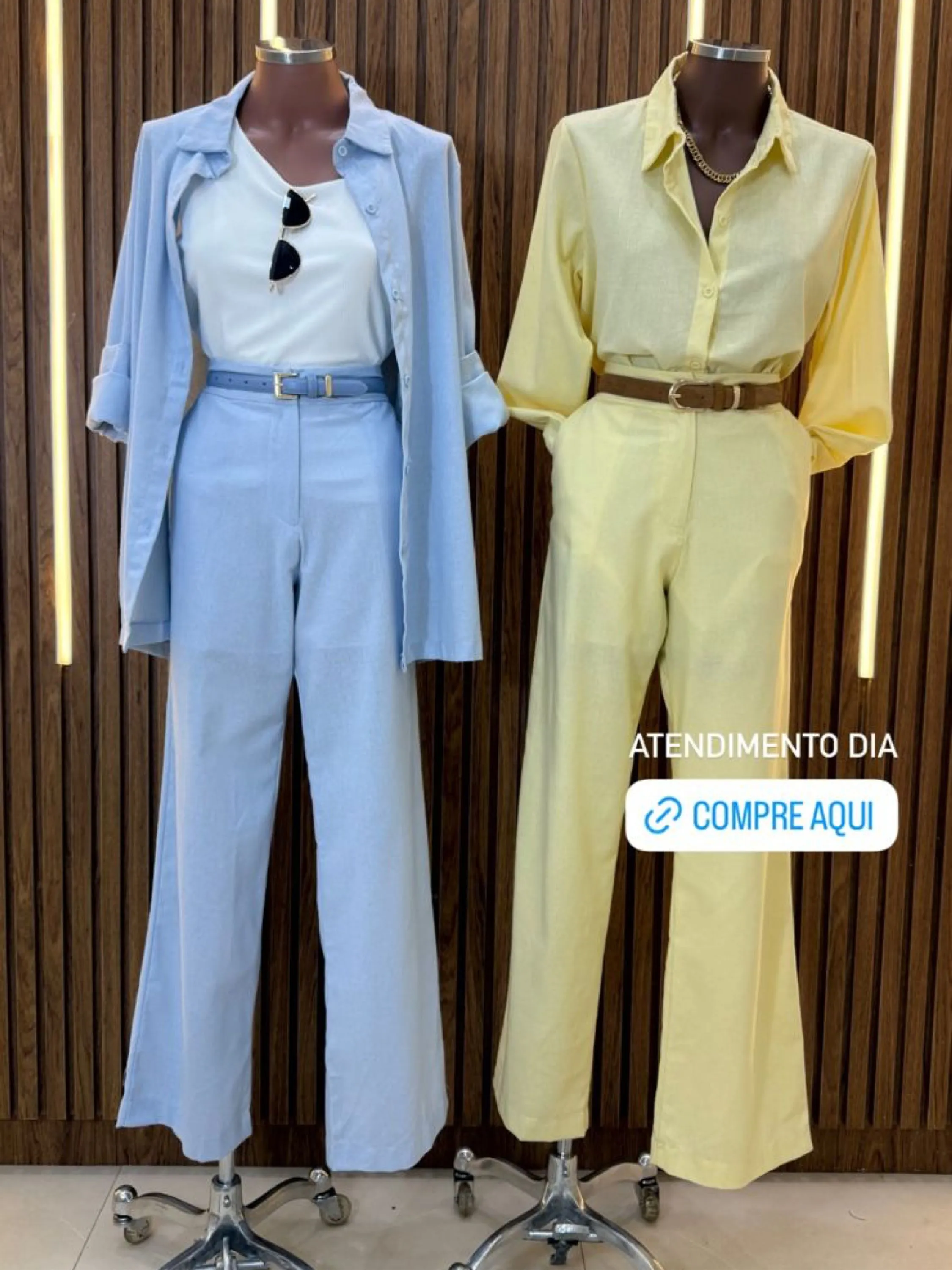 Conjunto de linho