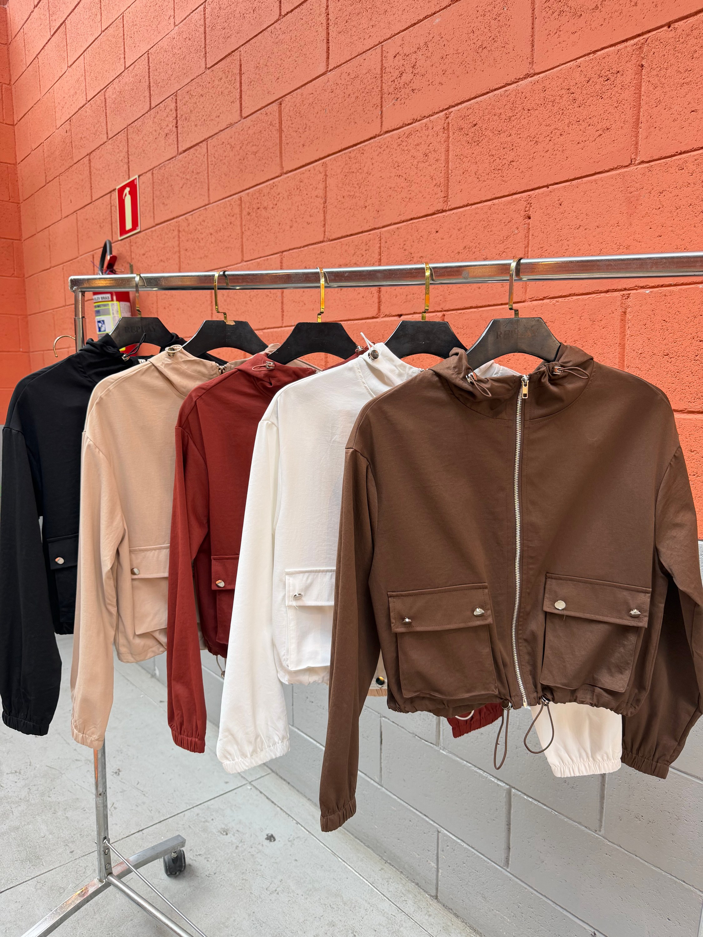 Corta vento sem forro 1206 #Panpan_fashion