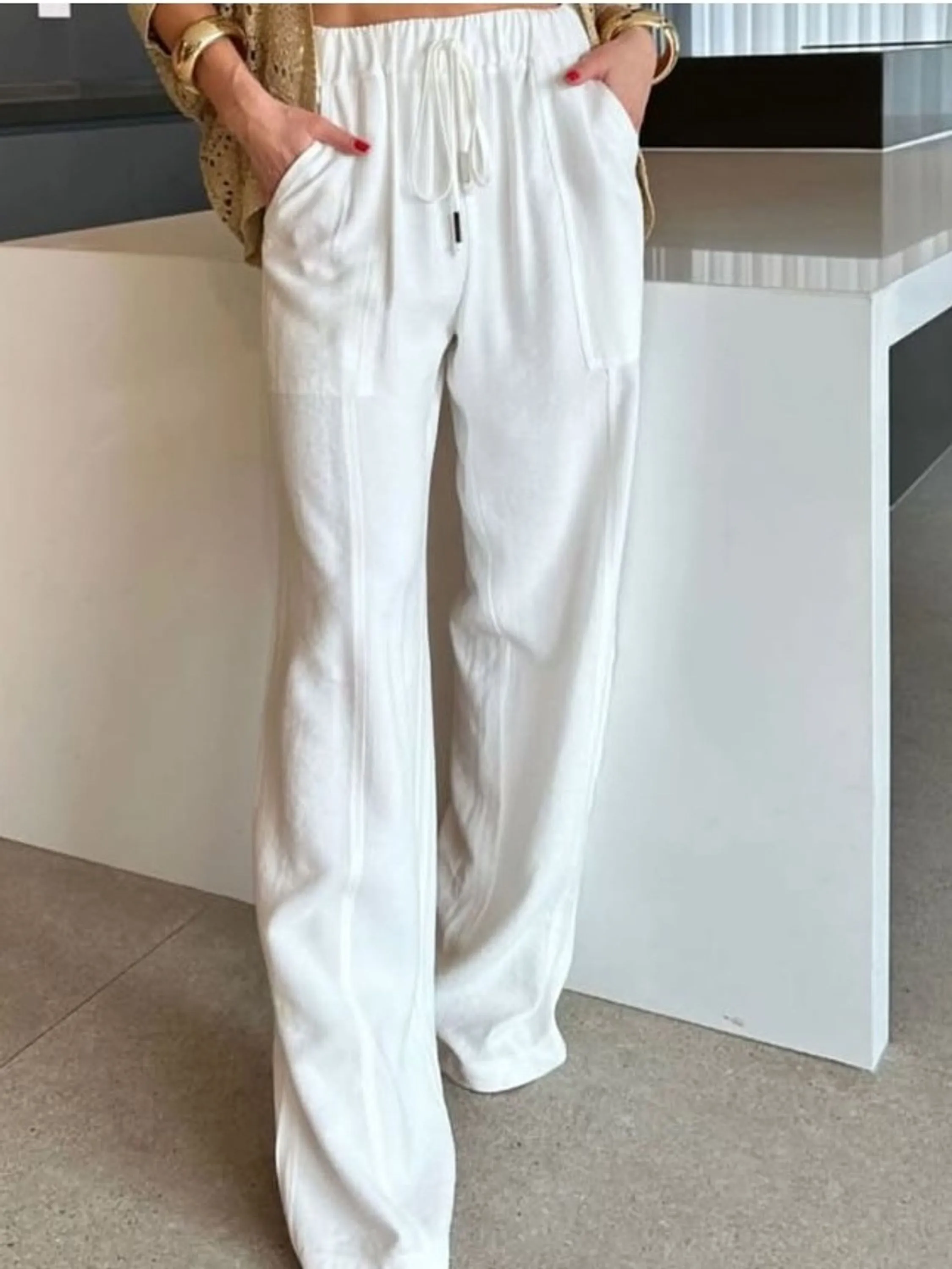 Calça pantalona #Panpan_fashion
