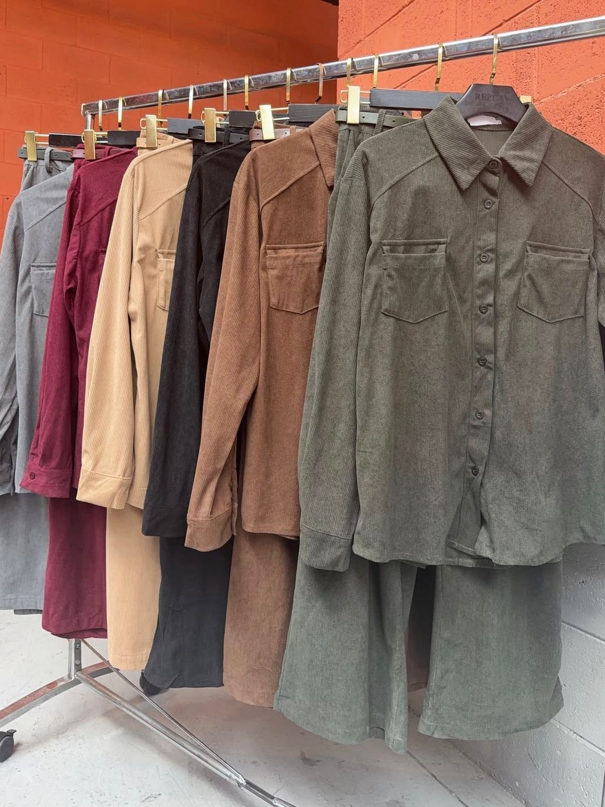 Conjunto aveludado #Panpan_fashion