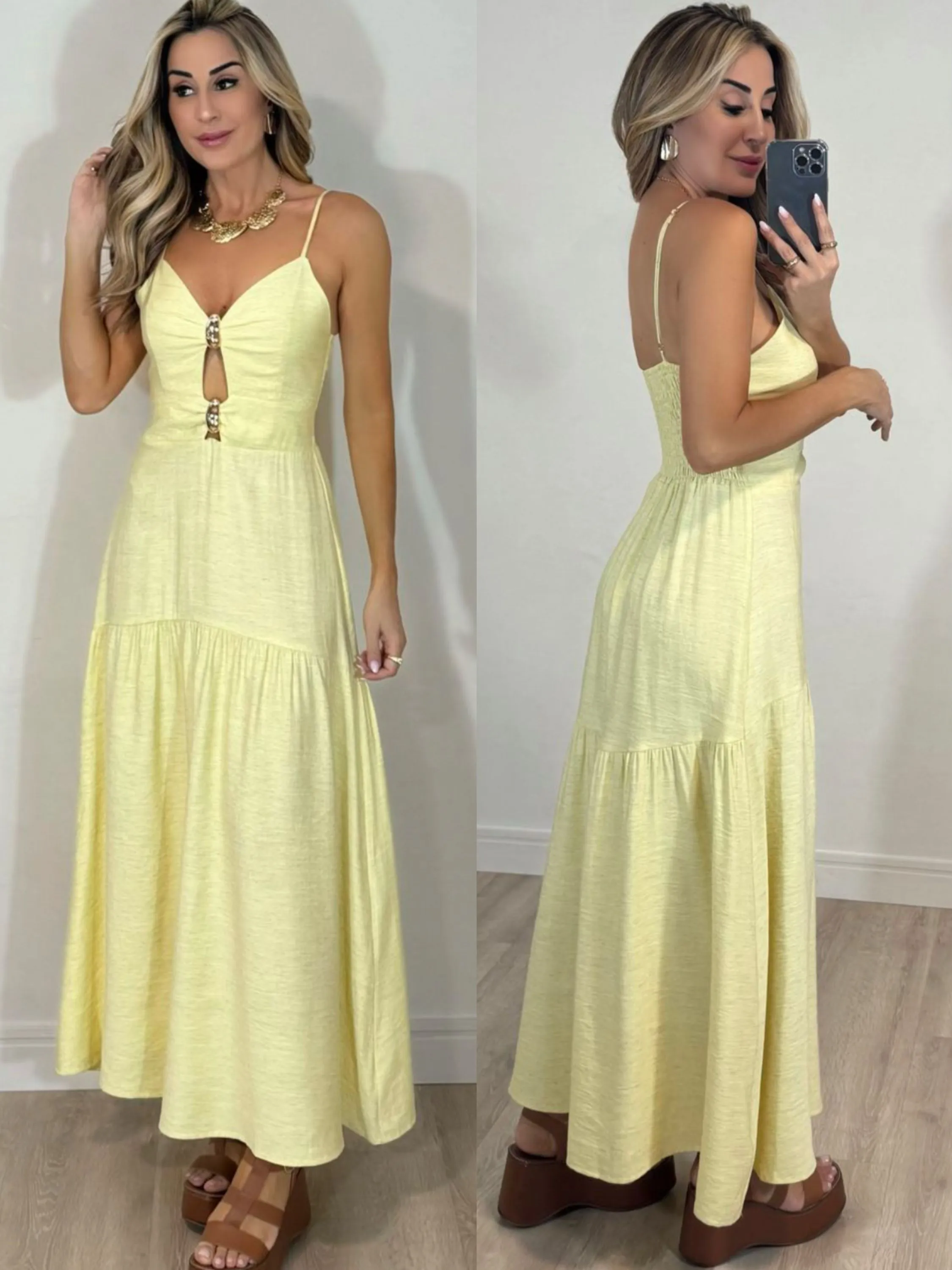 Vestido longo  #panpan fashion