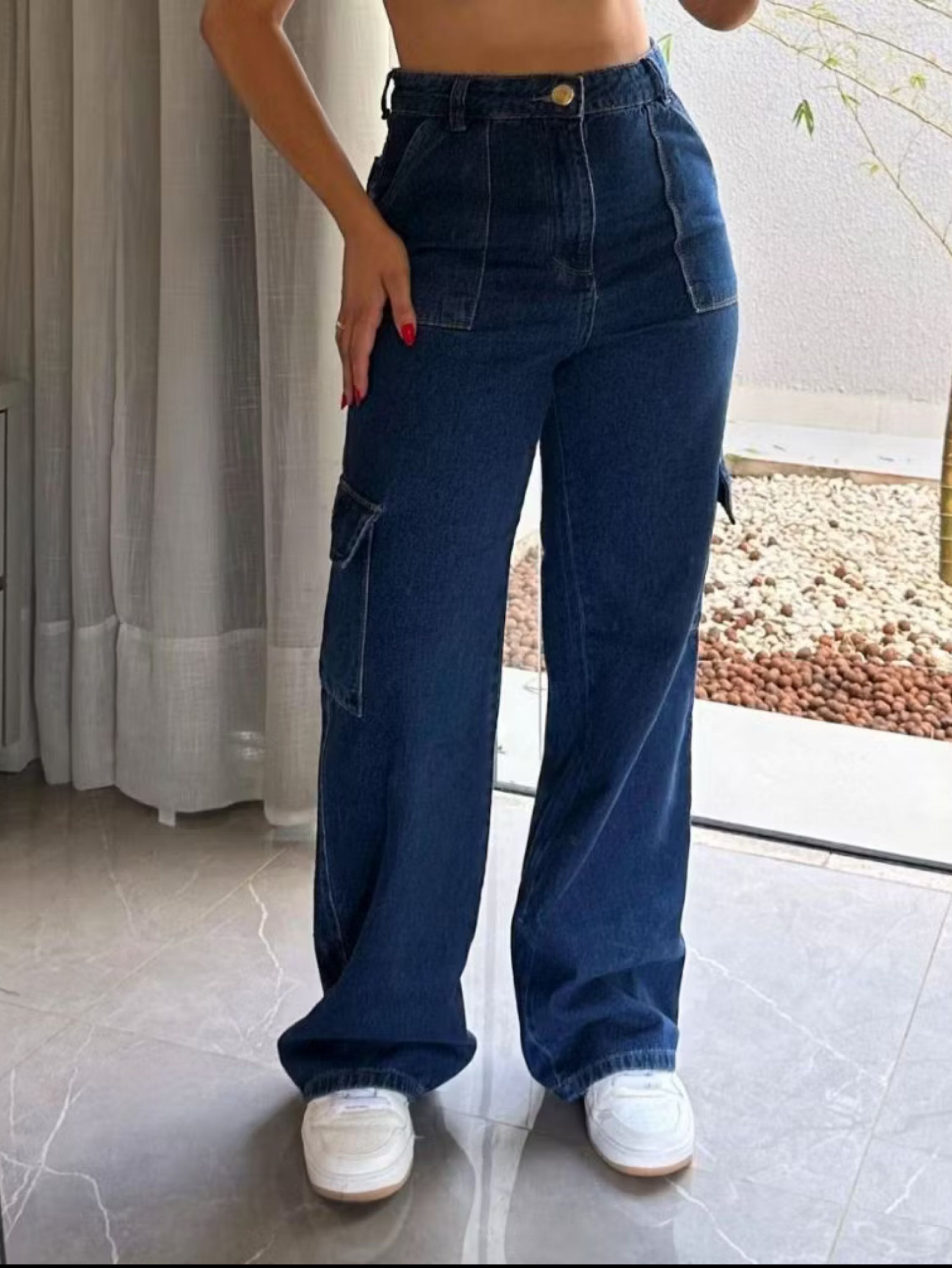 Calça jeans promoção Lili moda feminina