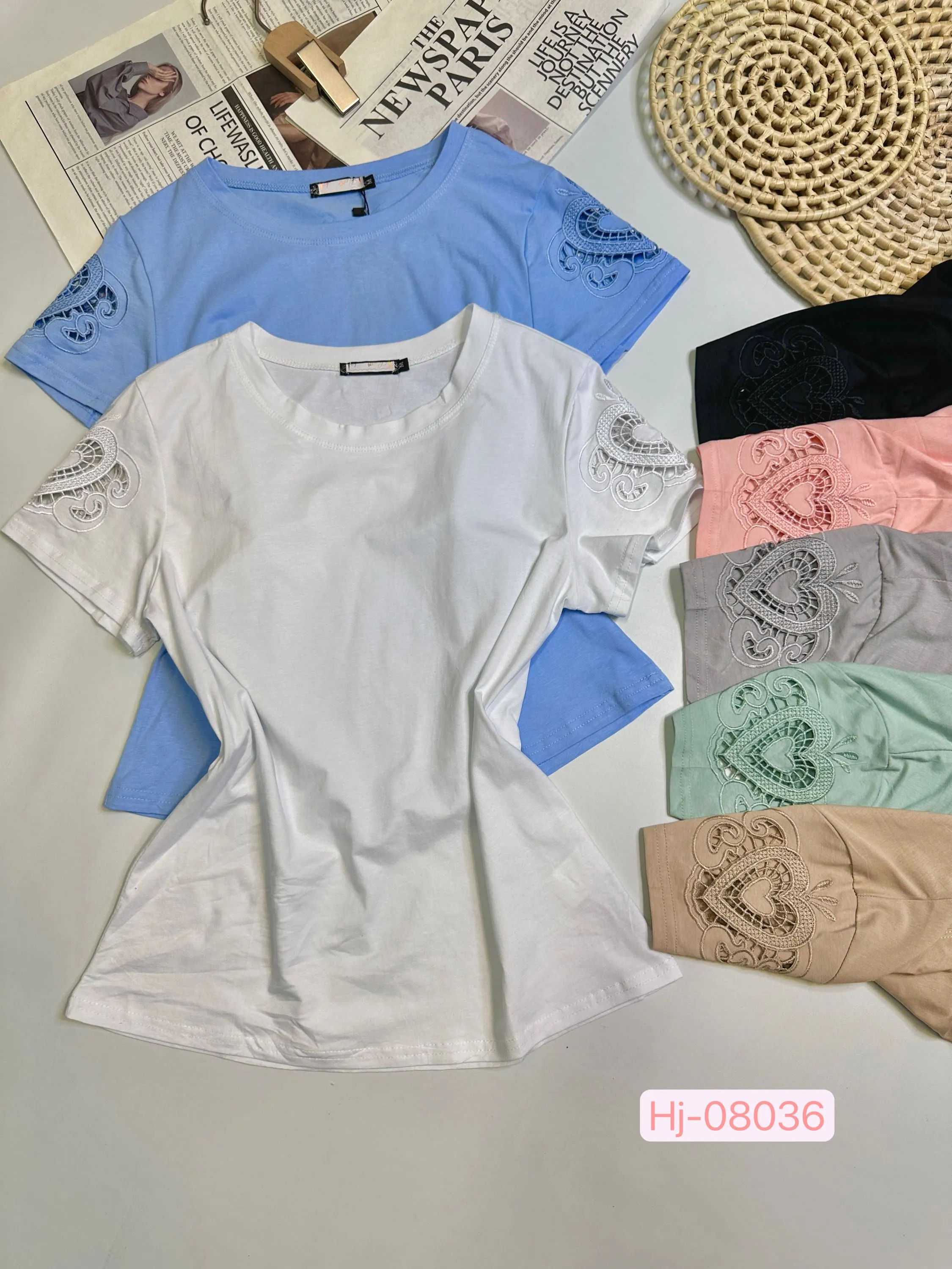 Blusa manga curta