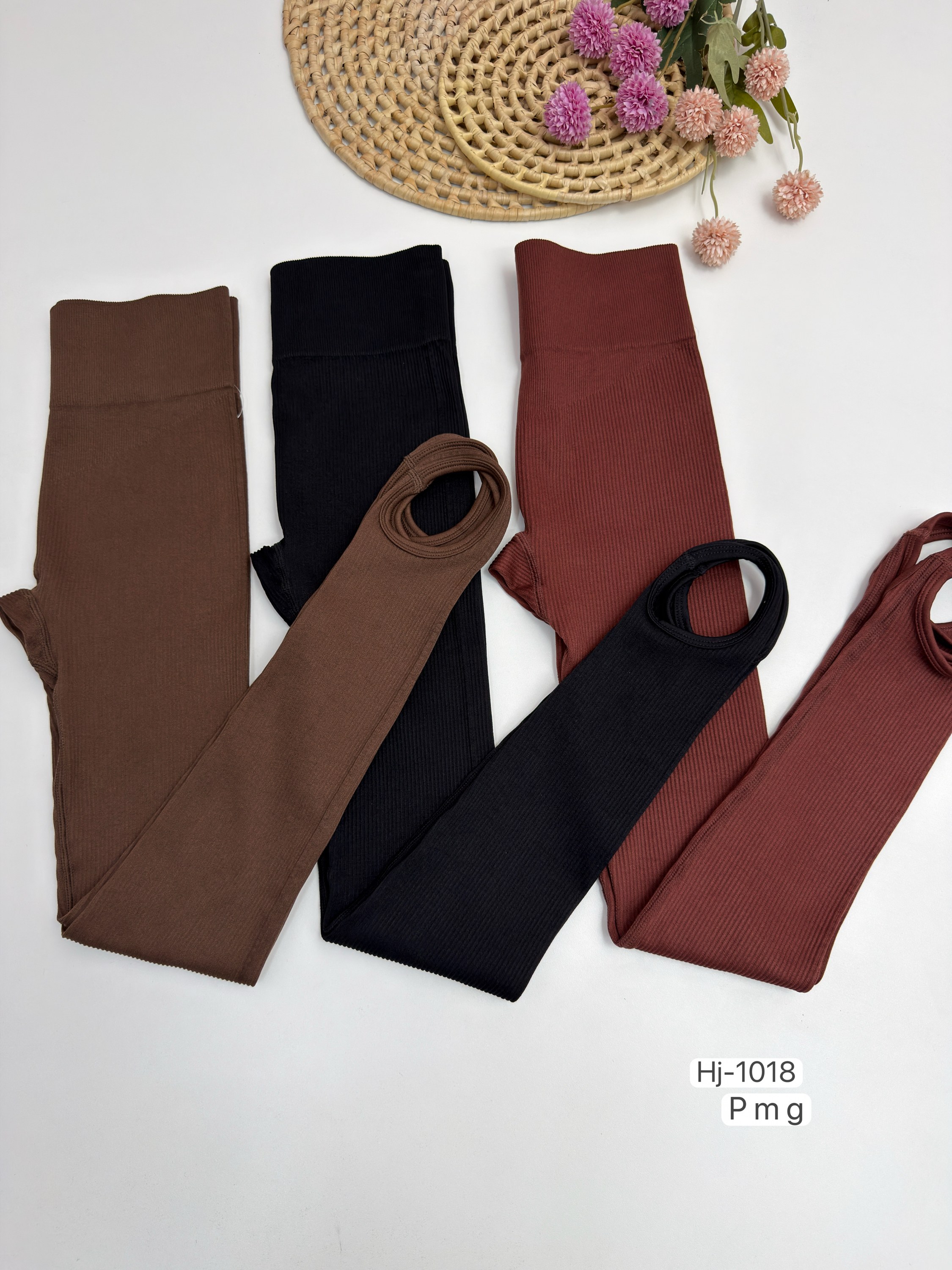 Legging Feminina Canelada Cintura Alta (1018)