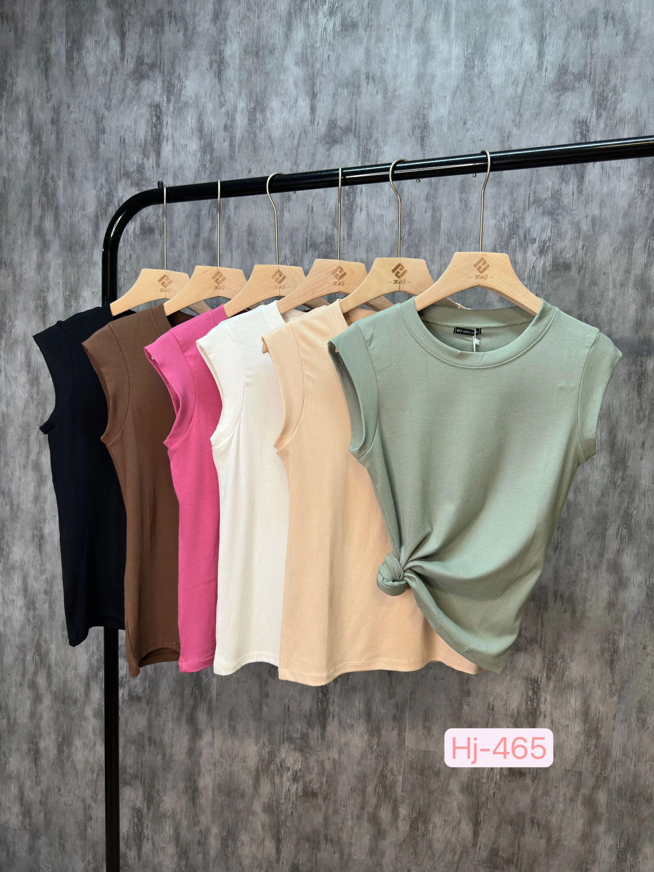 Blusa básica em algodão (465)