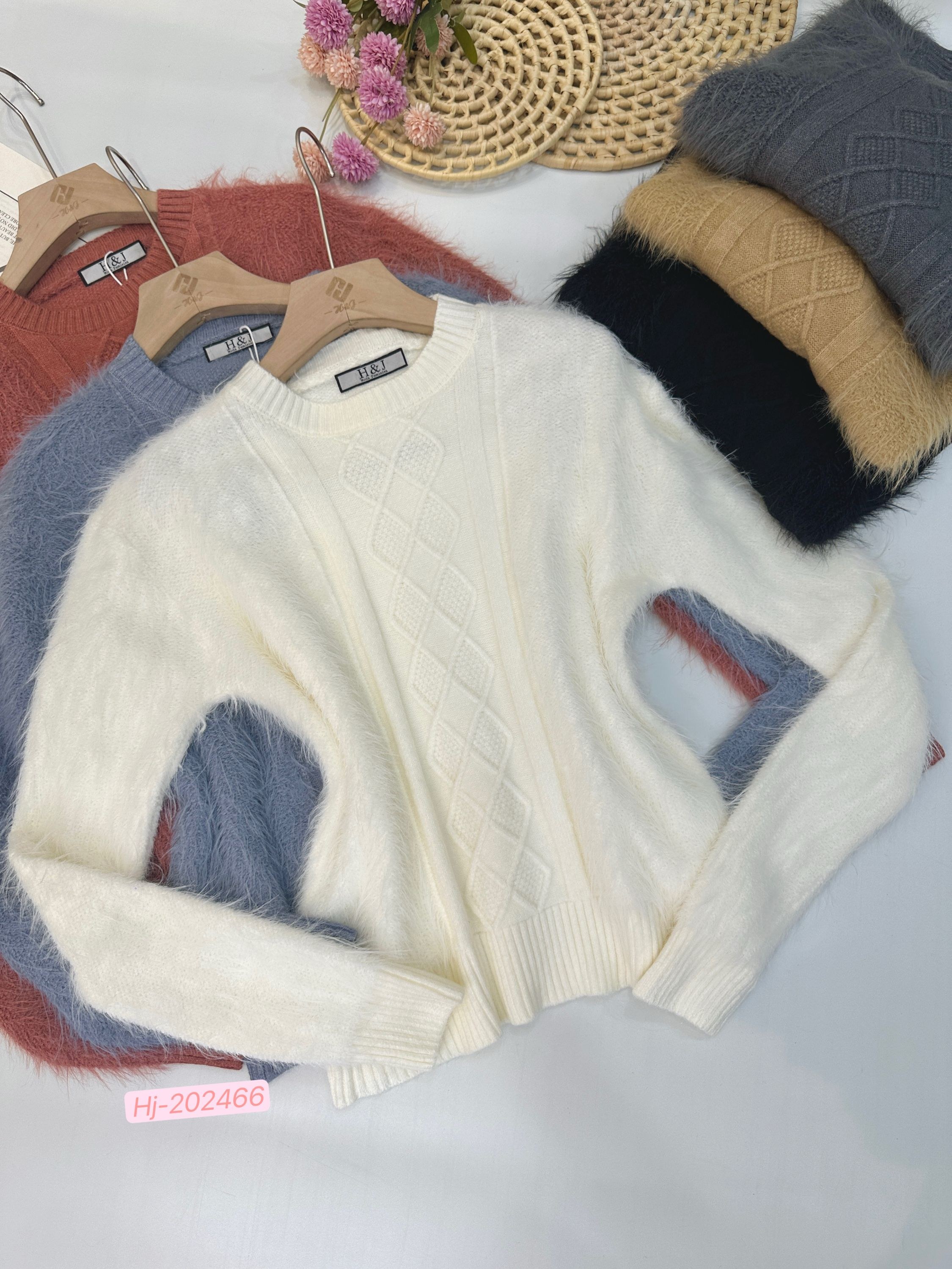 Blusa de lan com pelinho (202466)