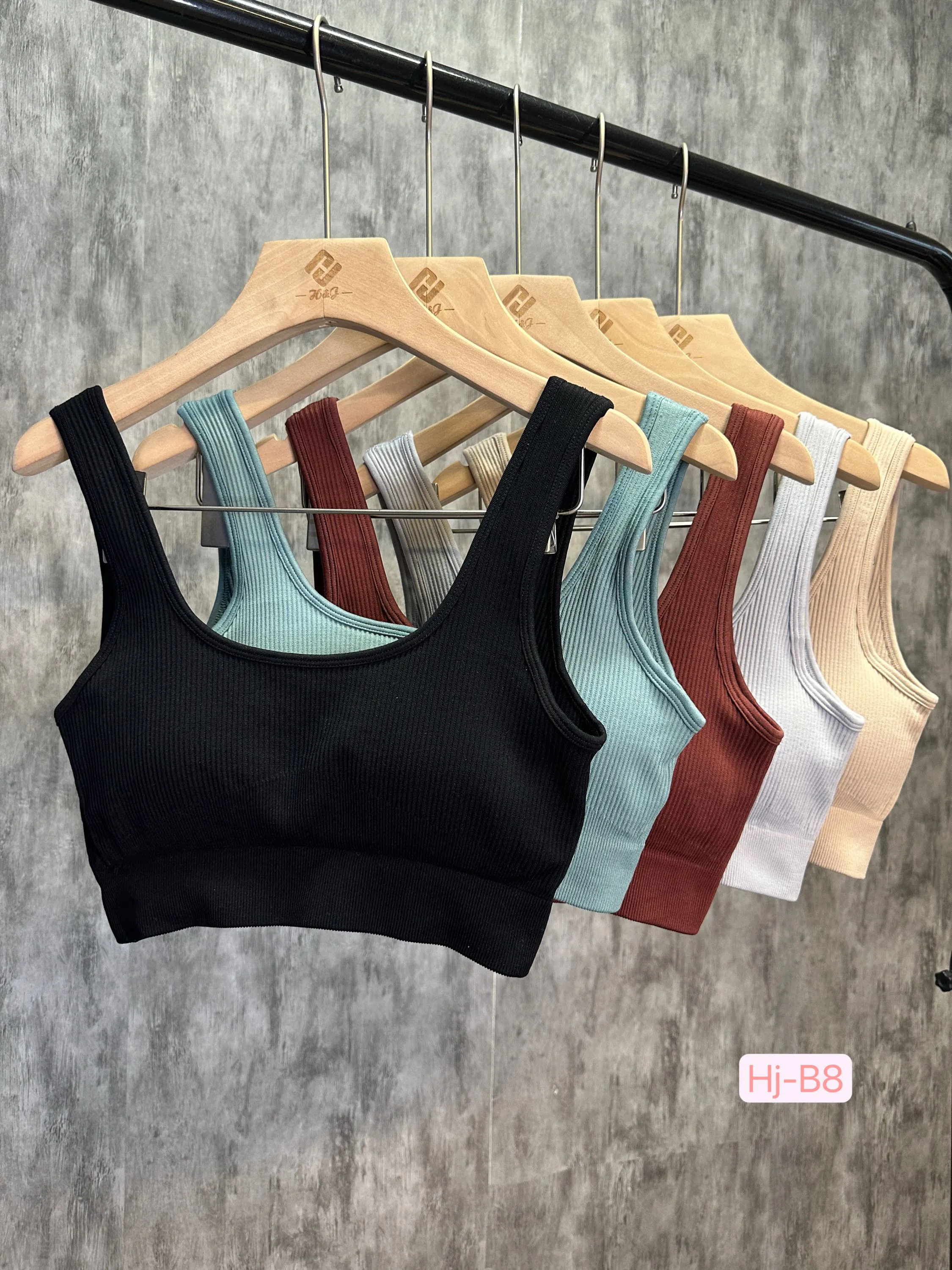 Top canelado com bojo removível (Sub8)