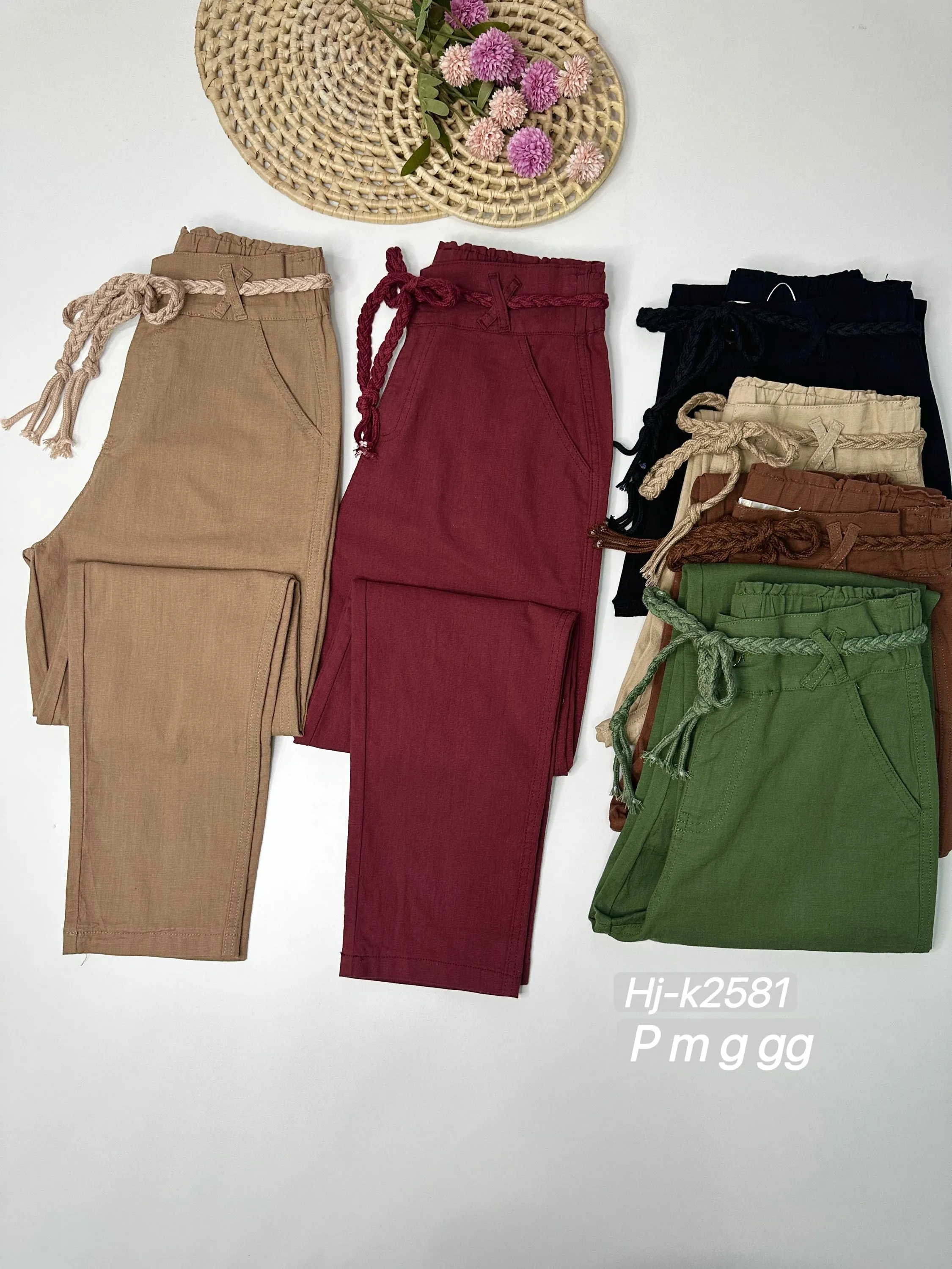 Calça linho K2581
