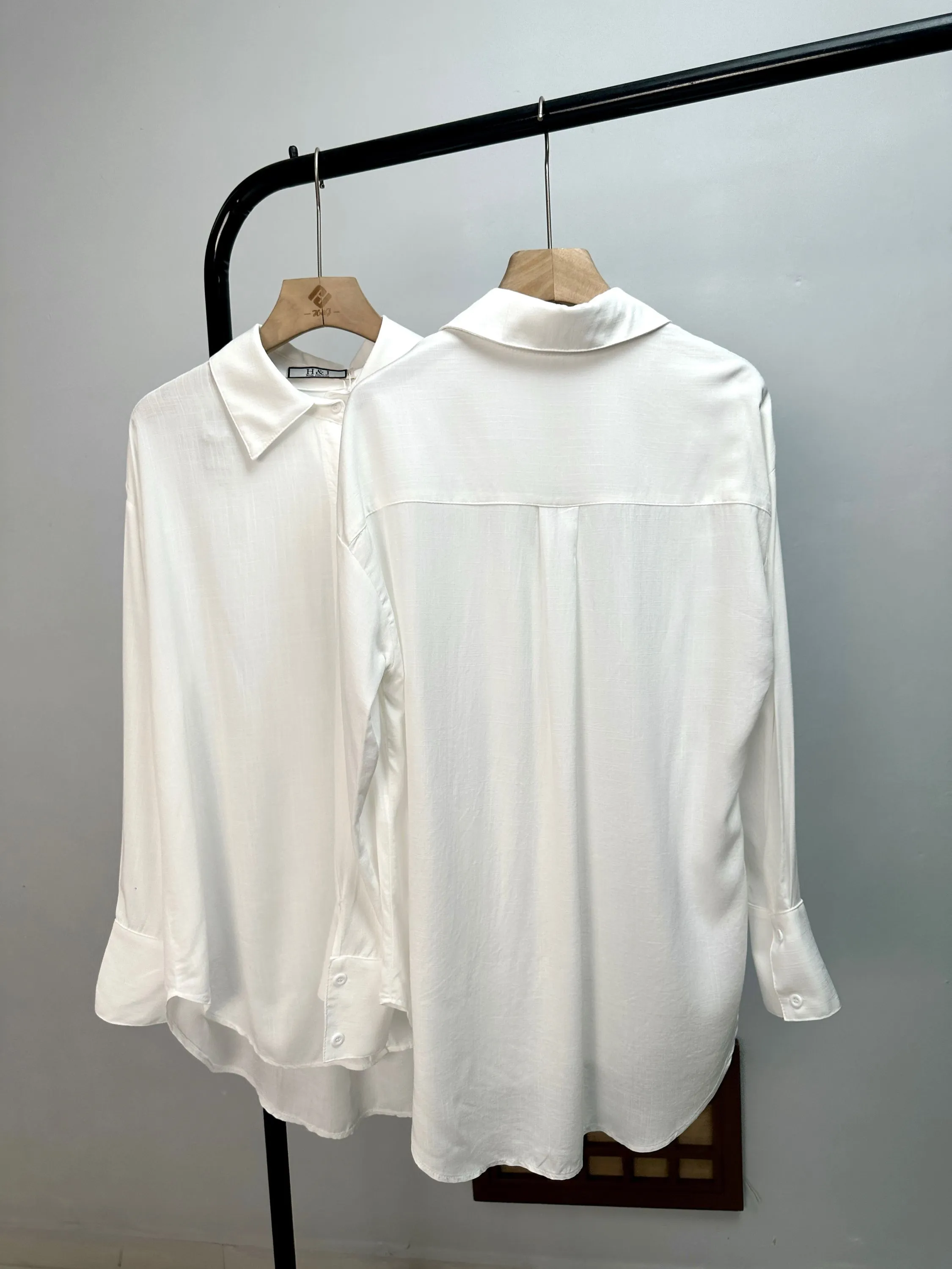 Camisa Social Manga Longa com Bolso (VIS125)