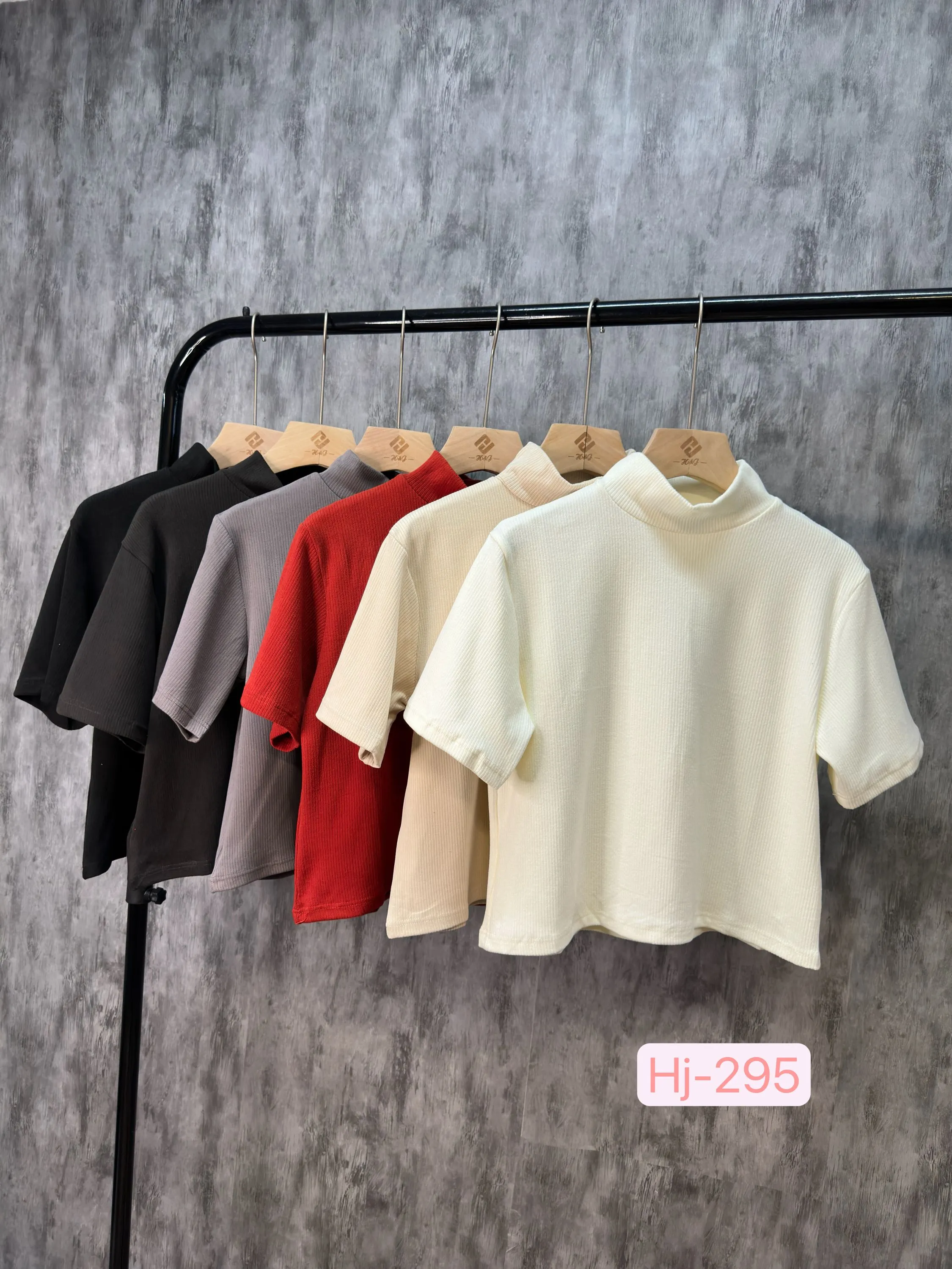 Blusa de manga  com golinha  (295)