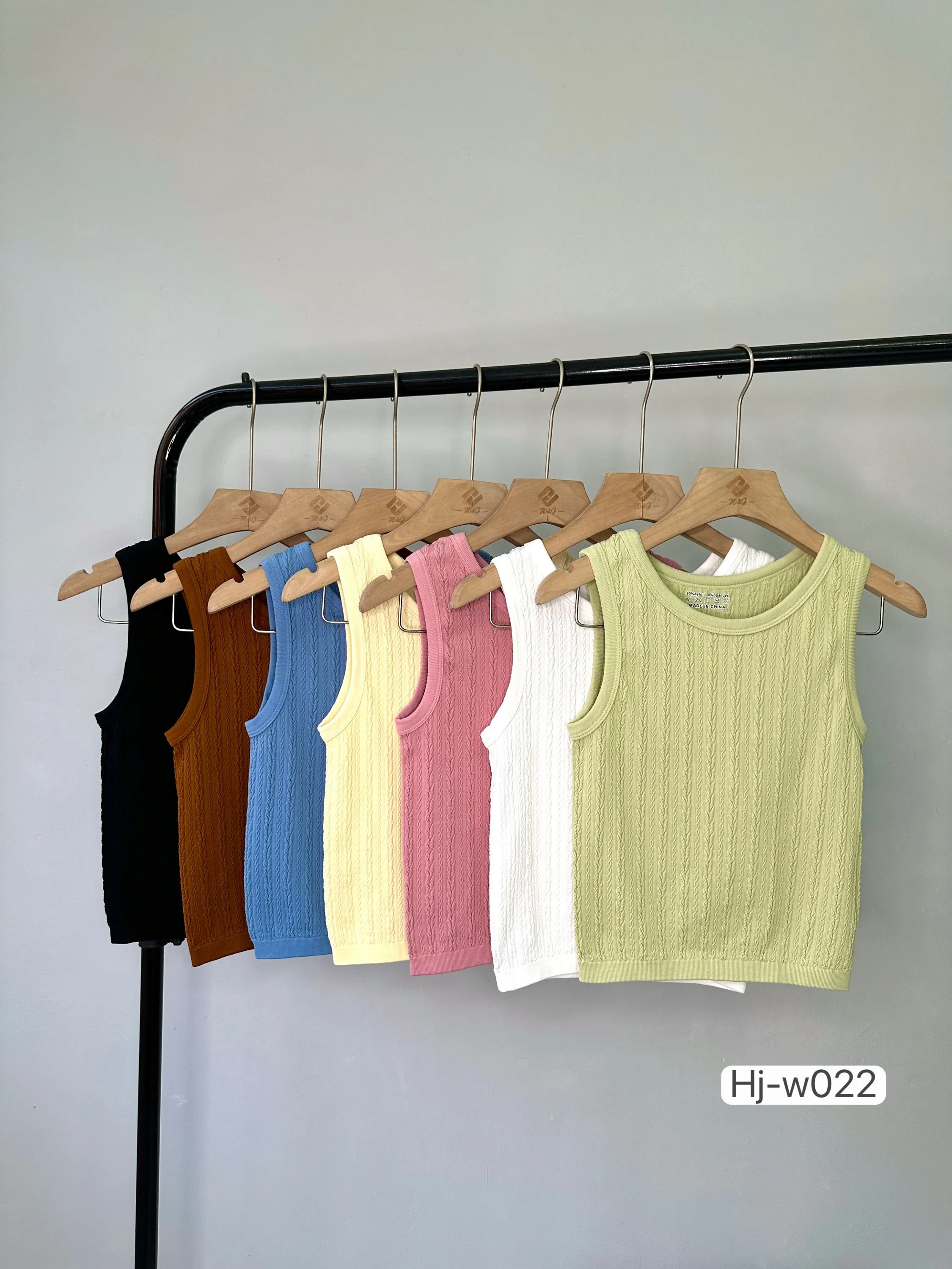 Blusa Regata Tricot Texturizada (w023)
