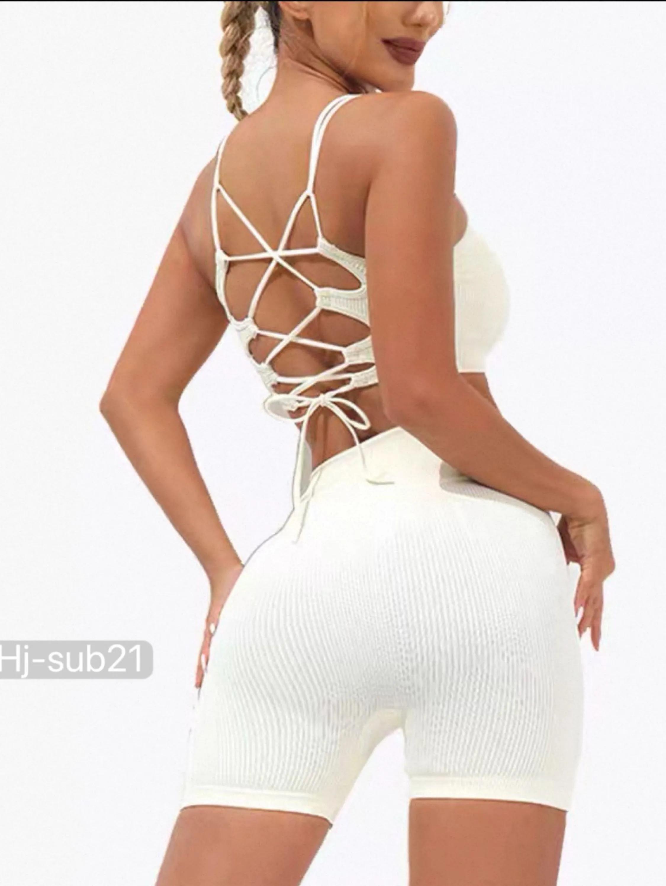 Conjunto Fitness com Top de Amarração (sub21)