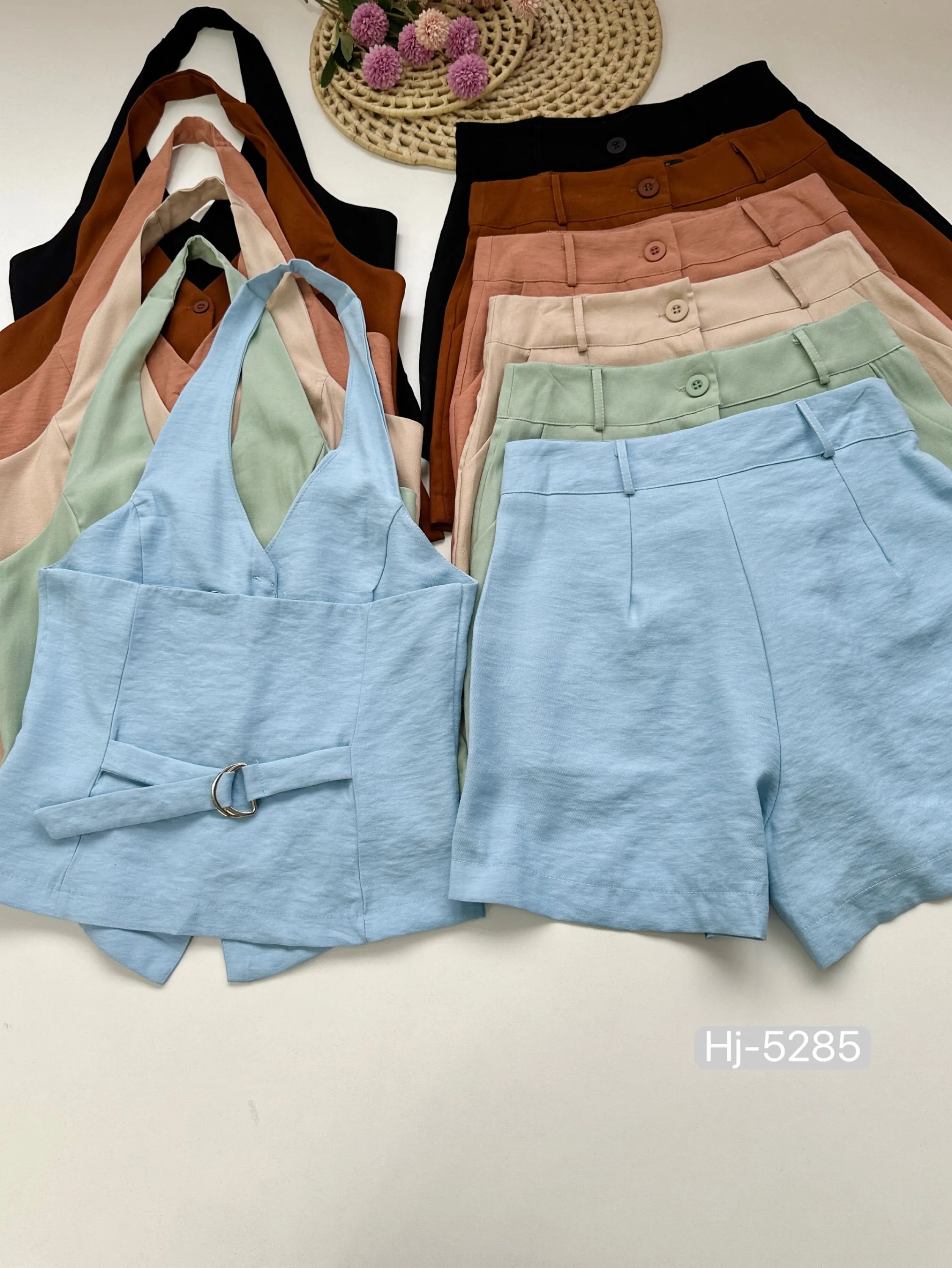 Conjunto Alfaiataria Colete + Short (5285)