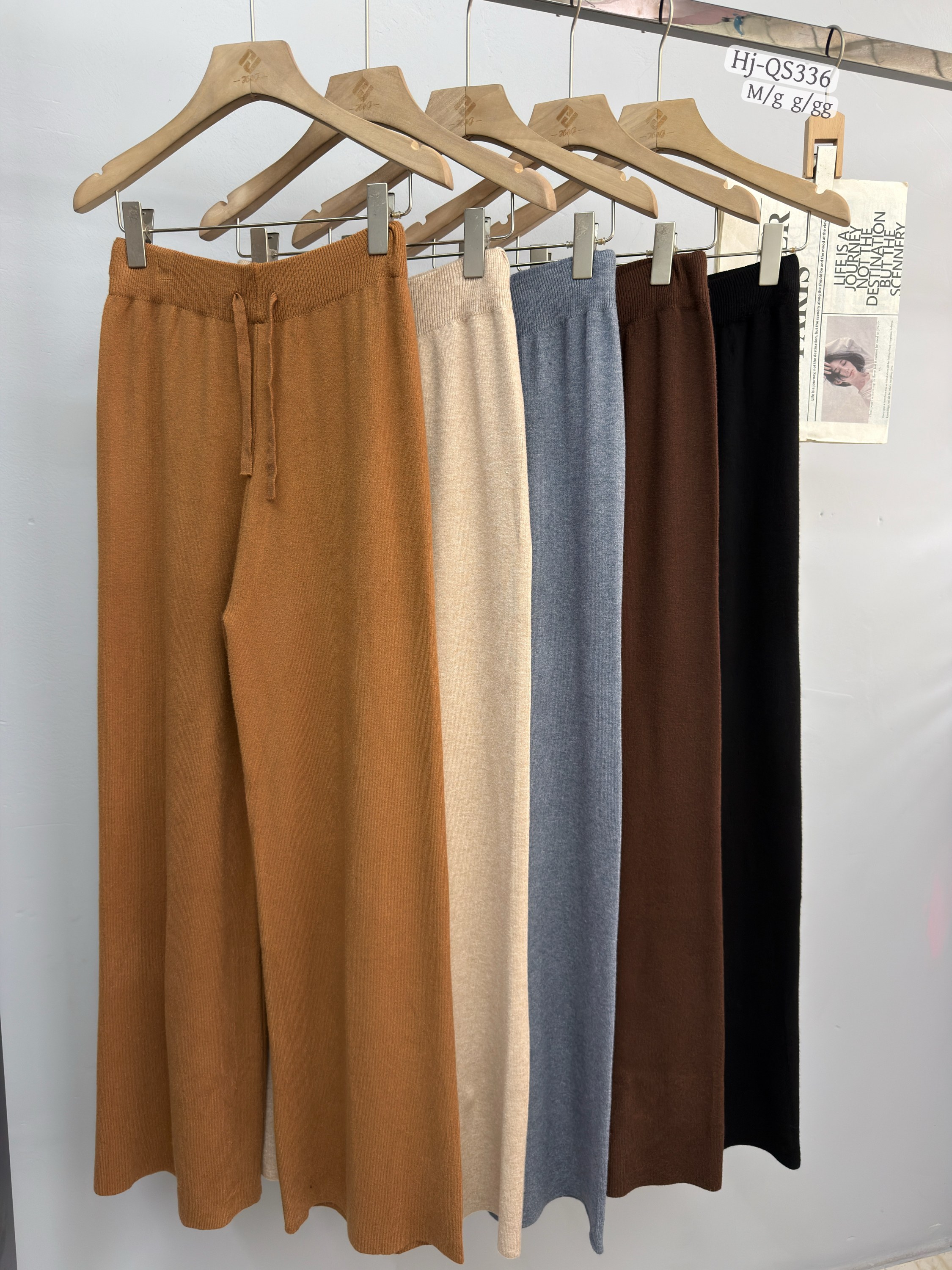 Calça modal com cordão (QS336)