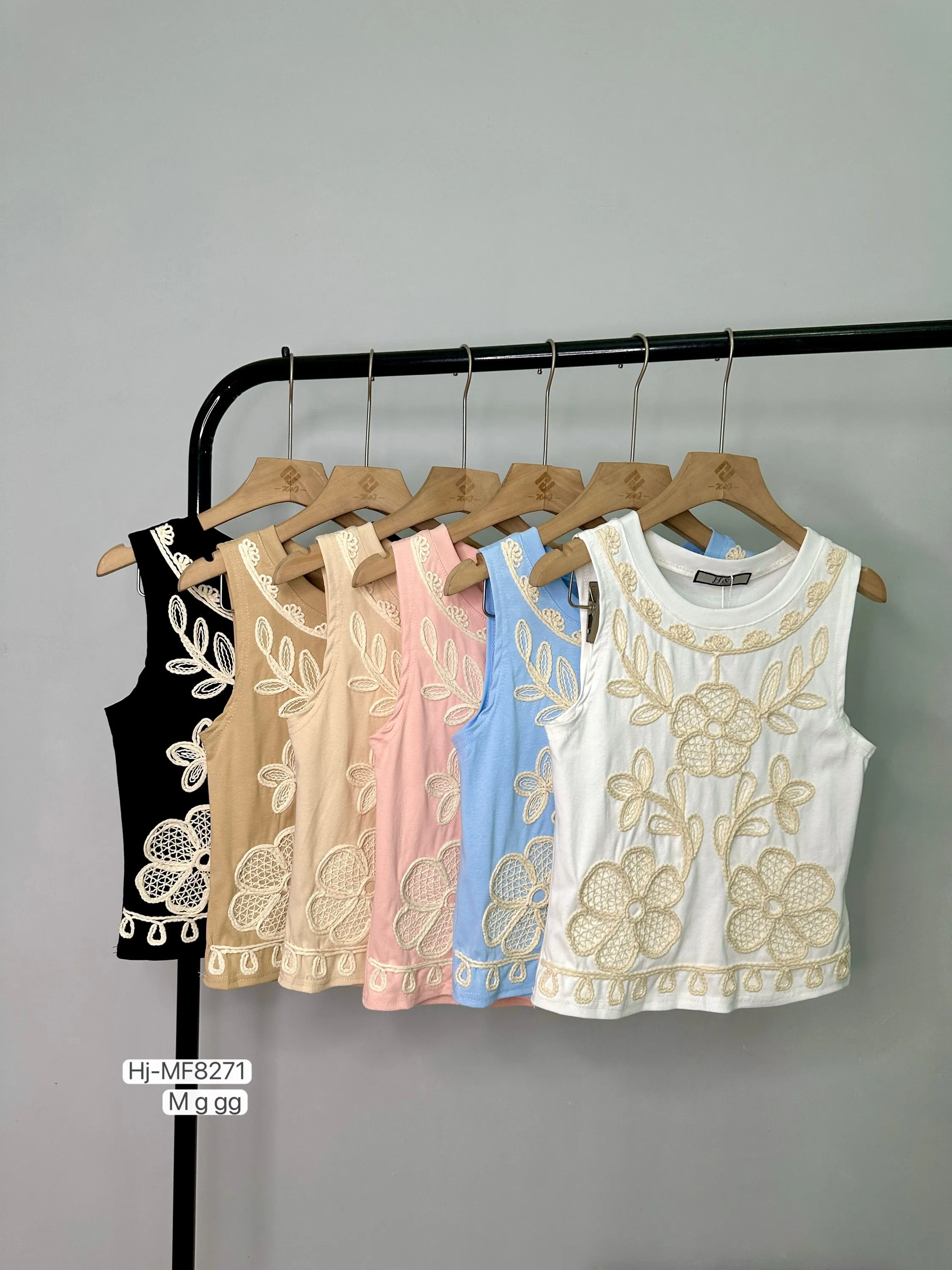 Blusa de algodão bordado MF8271