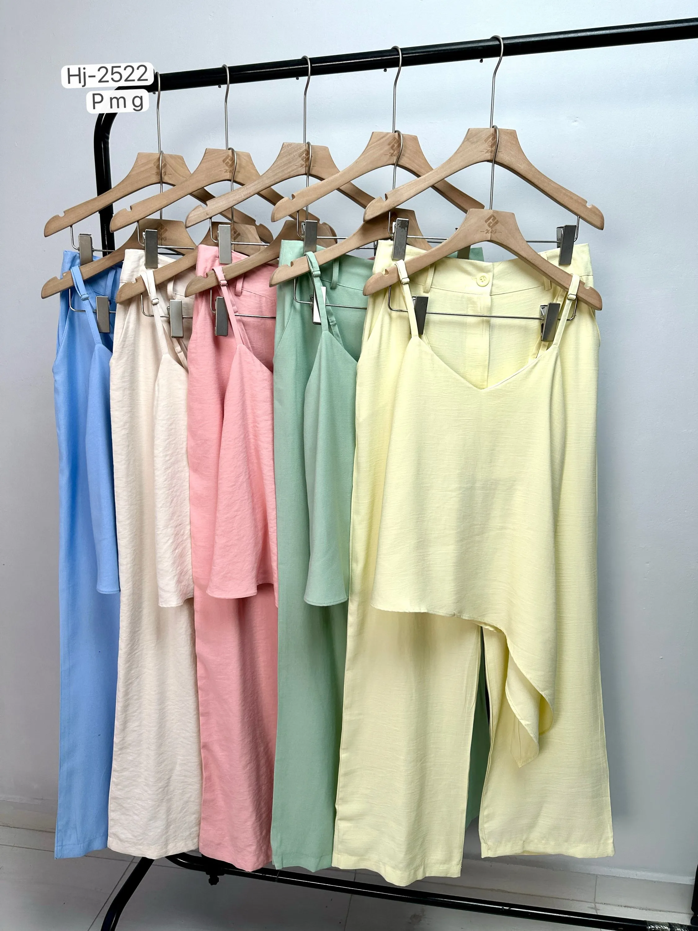 Conjunto Regata Assimétrica e Calça Pantalona (2522)