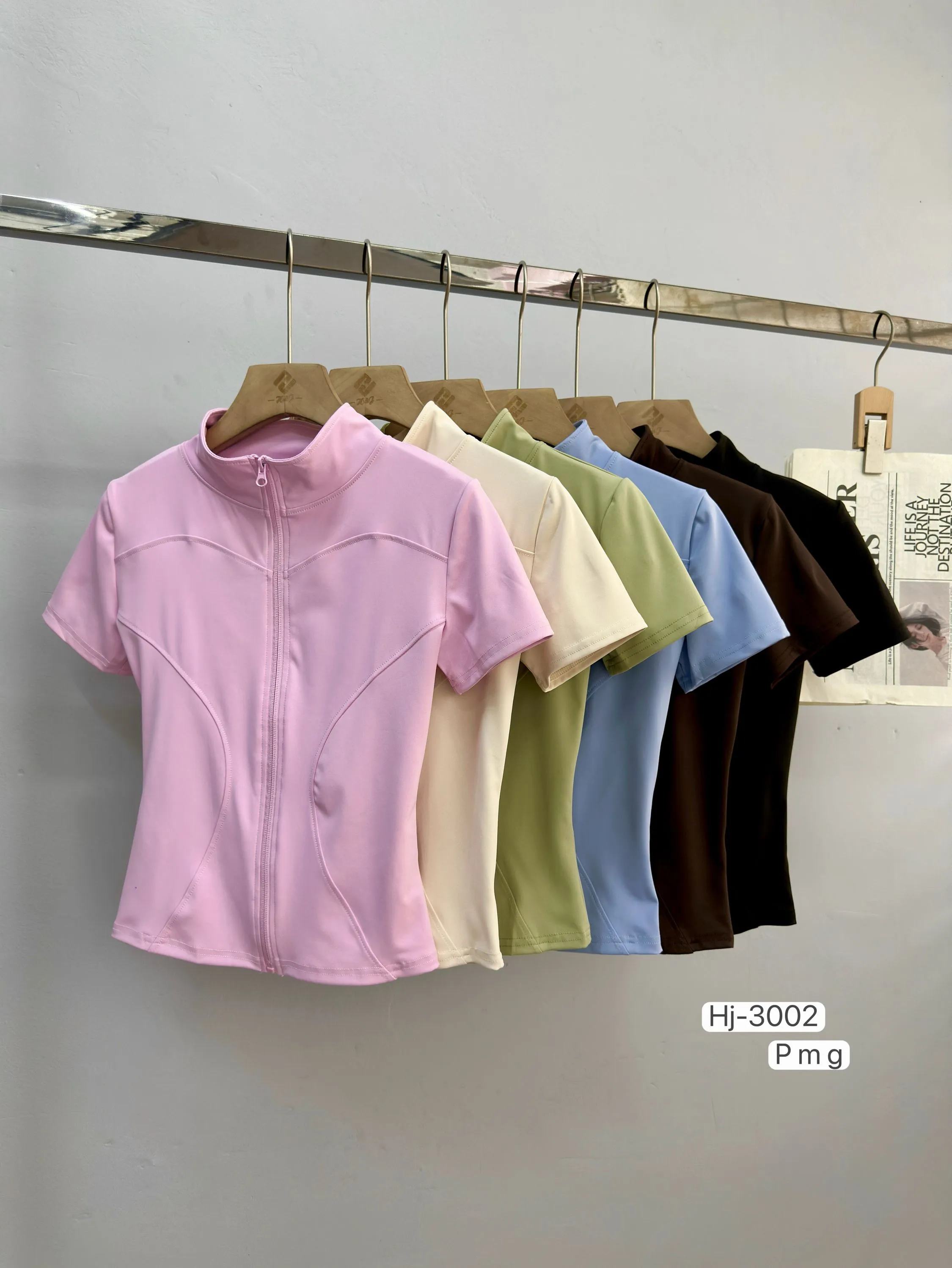 Blusa Feminina Esportiva com Zíper (3002)