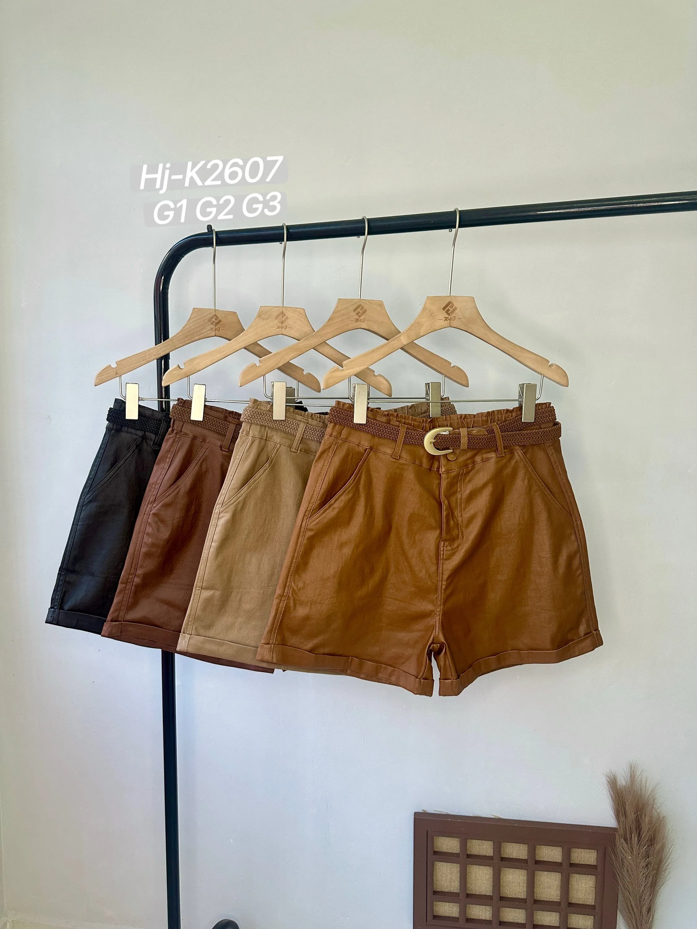 Short resinado k2607