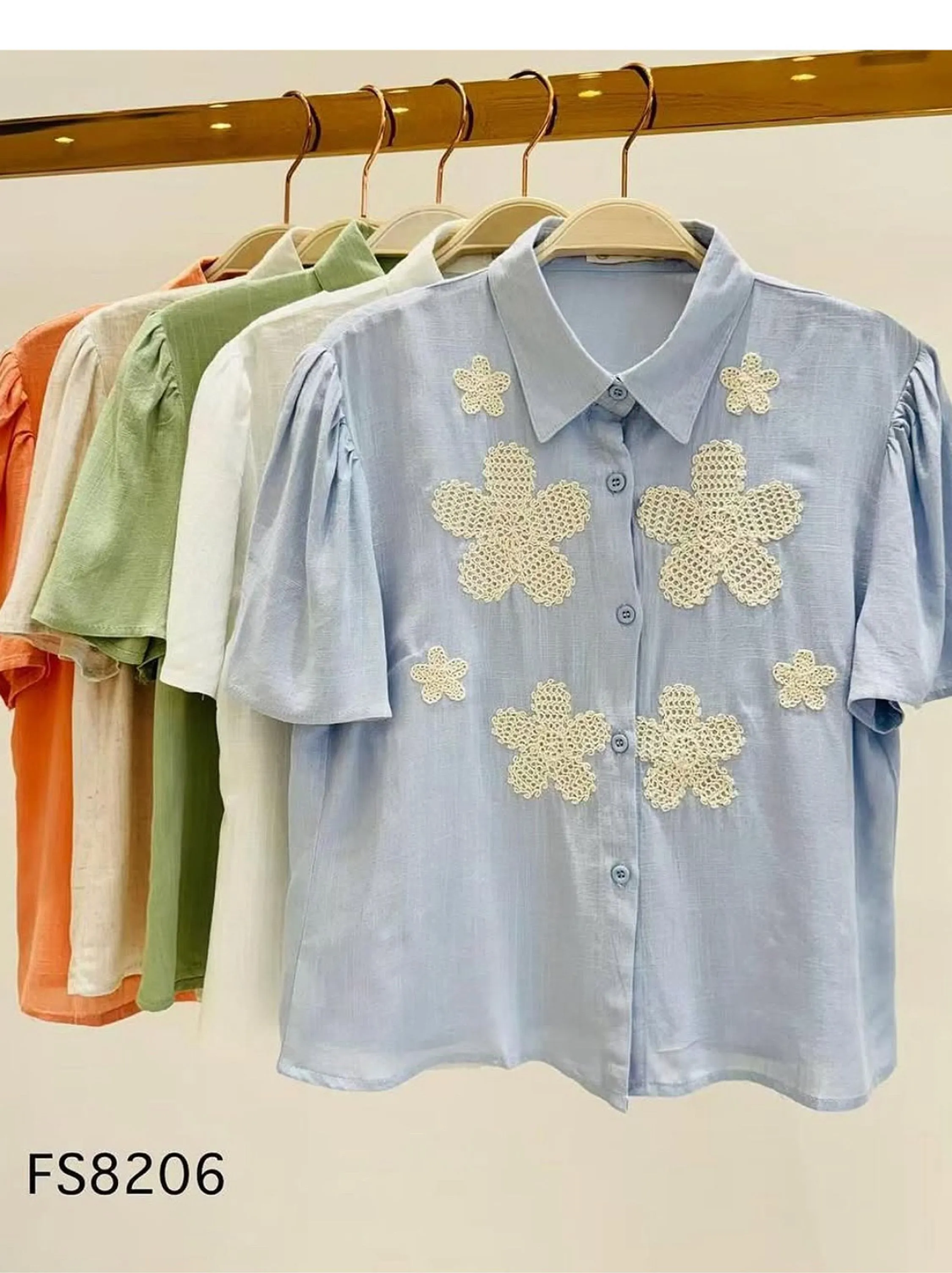 Blusa cropped camisa importado Feng