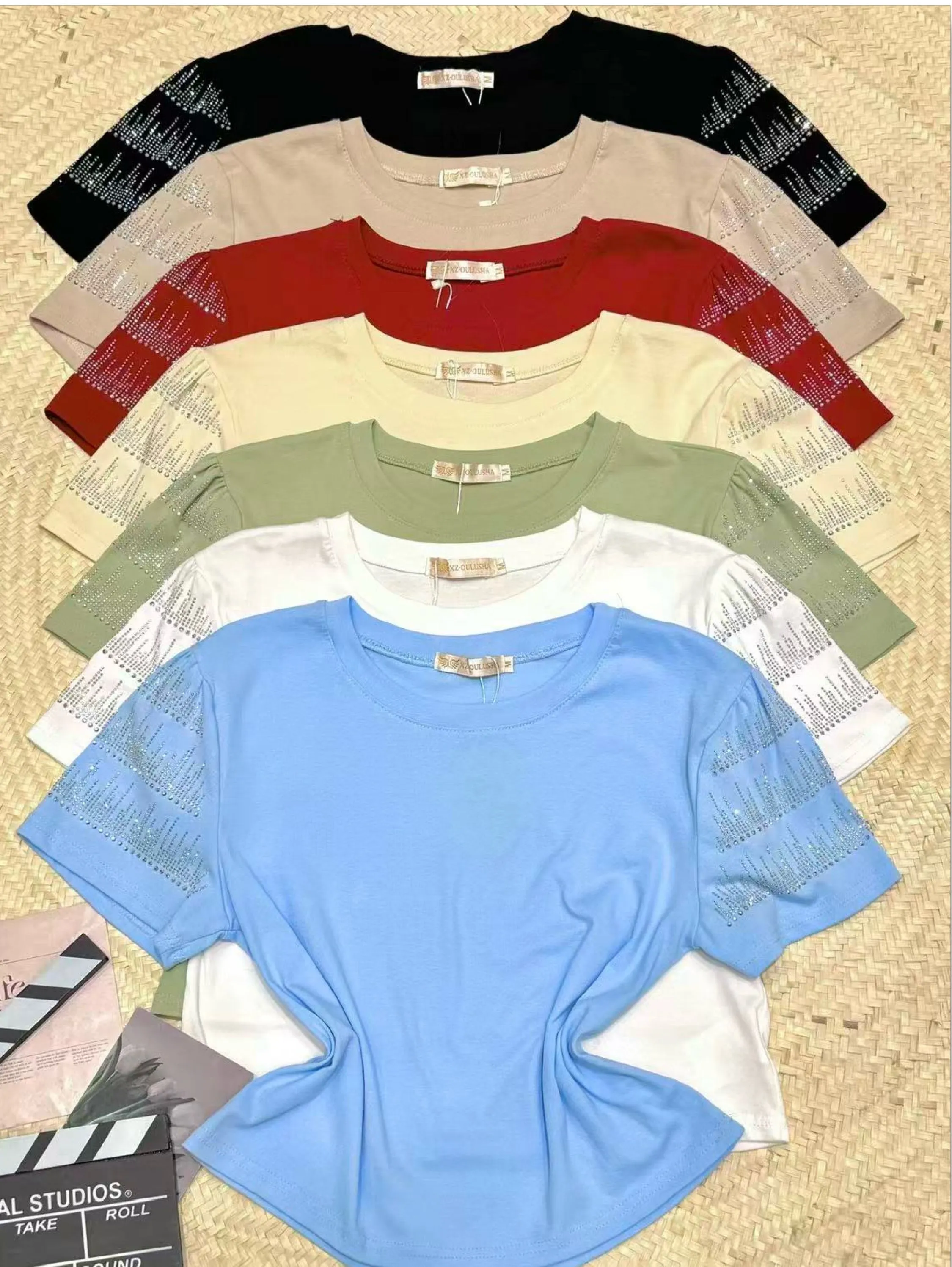 Cropped algodão importado Feng